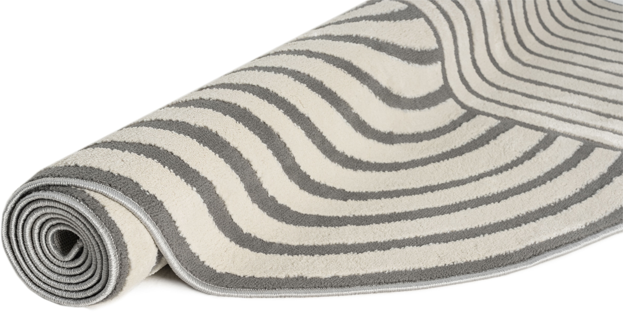 s.Oliver Teppich »Cilla, besondere Form, modernes Design«, rechteckig, 11 mm Höhe, dichte Qualität, Woll-Look, Skandi, Boho, Wohnzimmer, Schlafzimmer
