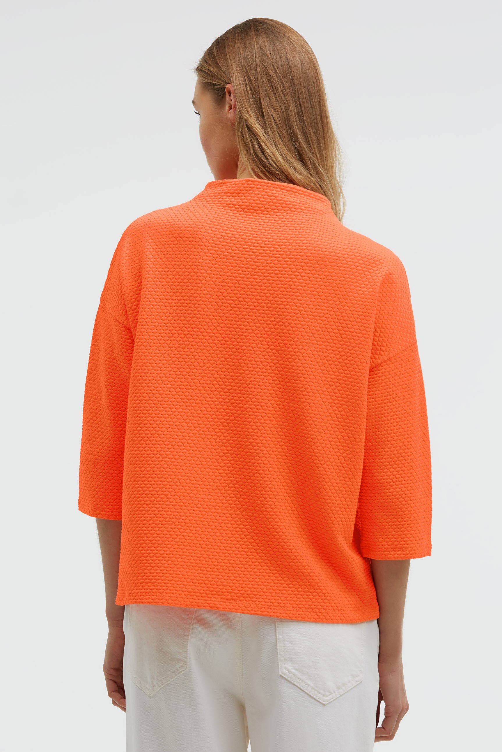 SENSES.THE LABEL Rundhalsshirt mit Baumwolle