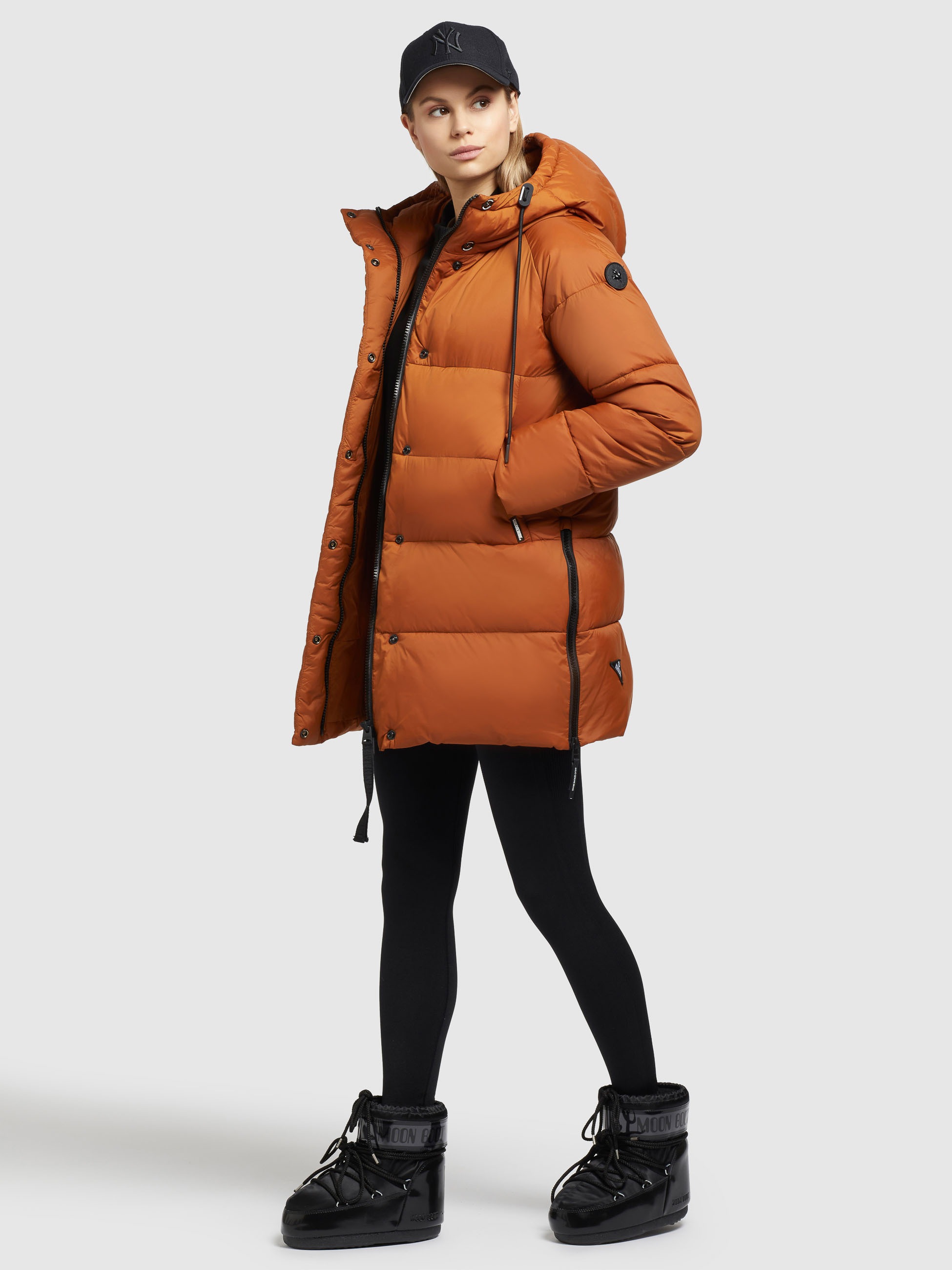 khujo Steppjacke »FRANEE«, (1 St.), mit Kapuze