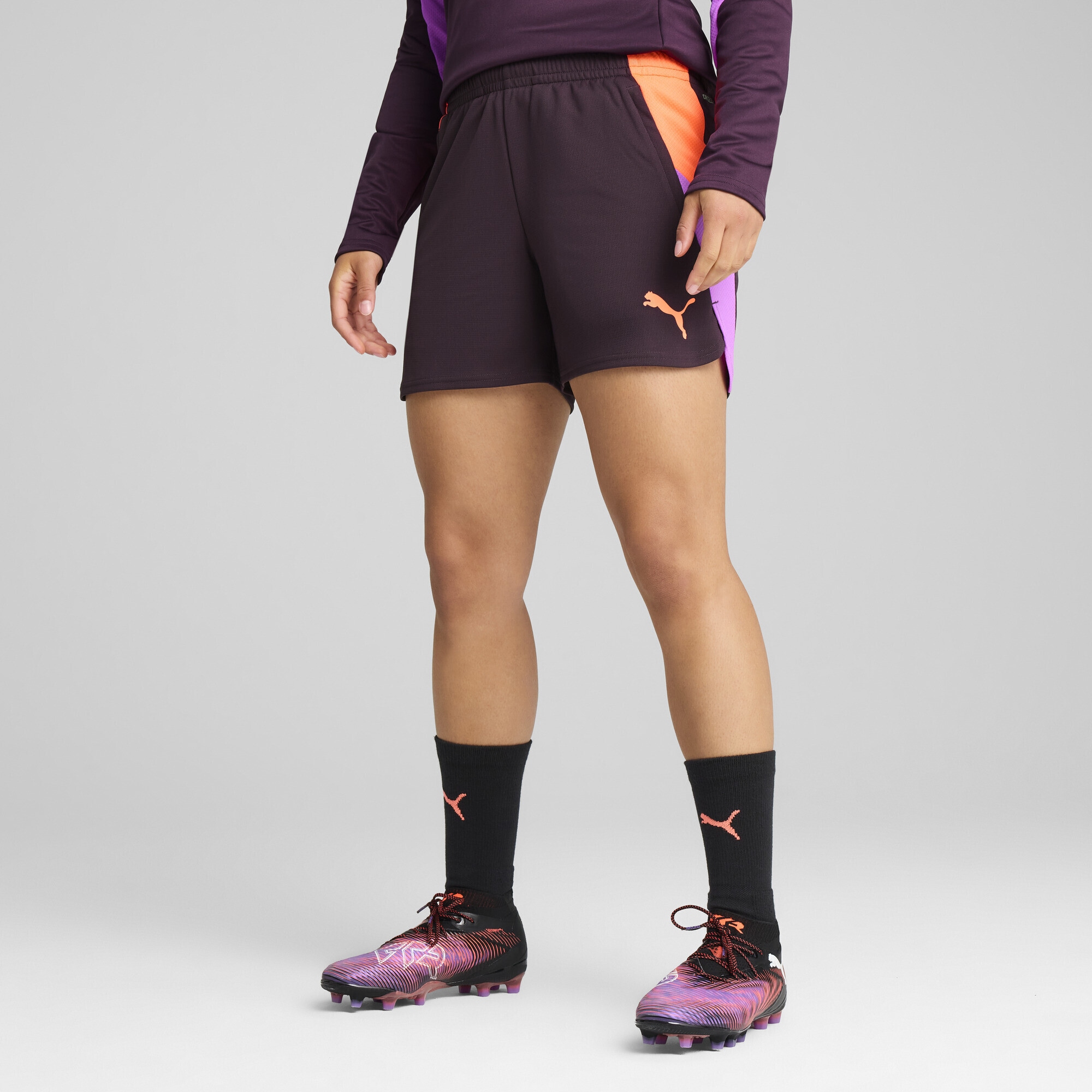 PUMA Sporthose »individualBLAZE Fußballshorts Damen«