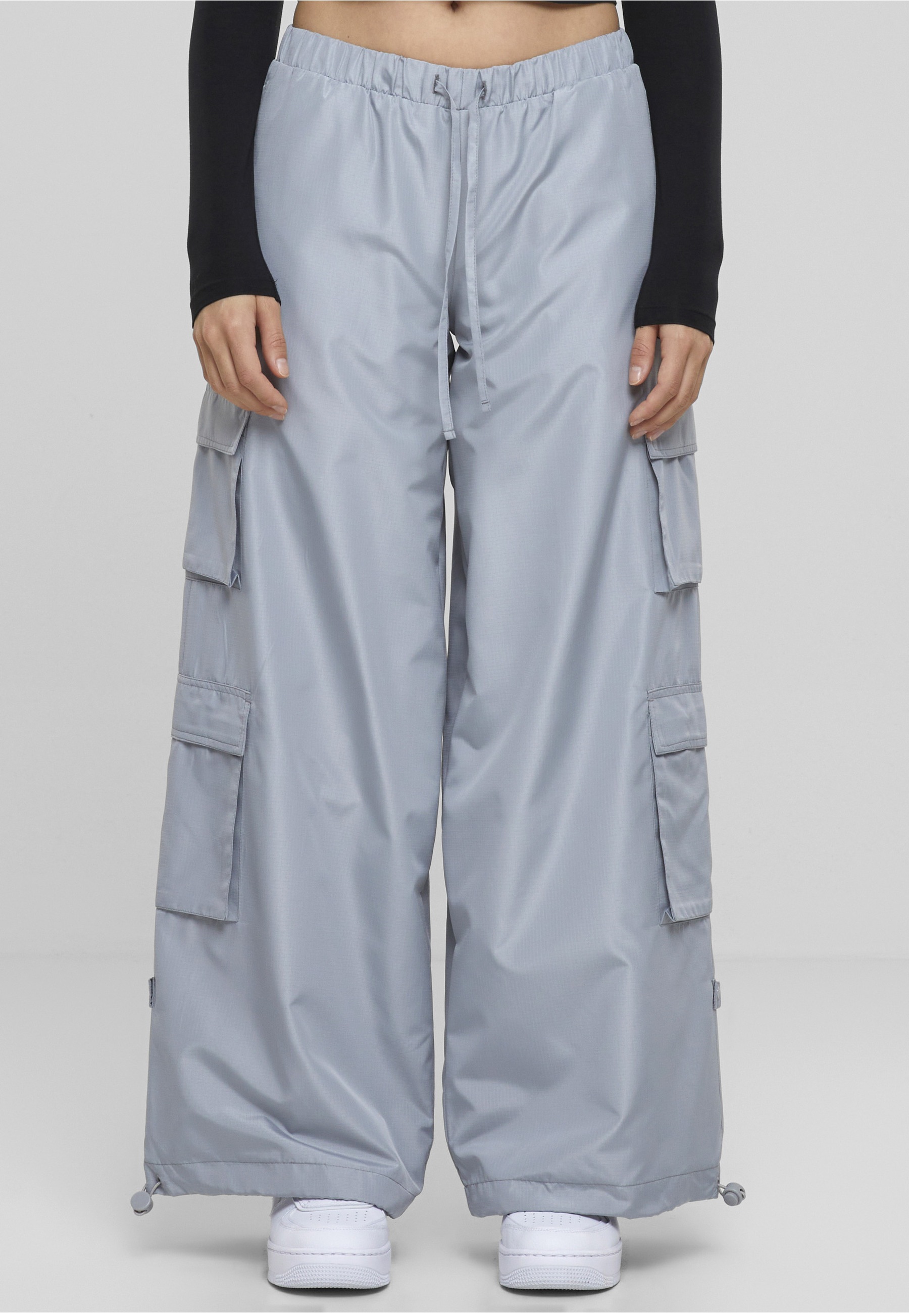 URBAN CLASSICS Cargohose »Urban Classics Damen Ladies Ripstop Double Cargo Pants«