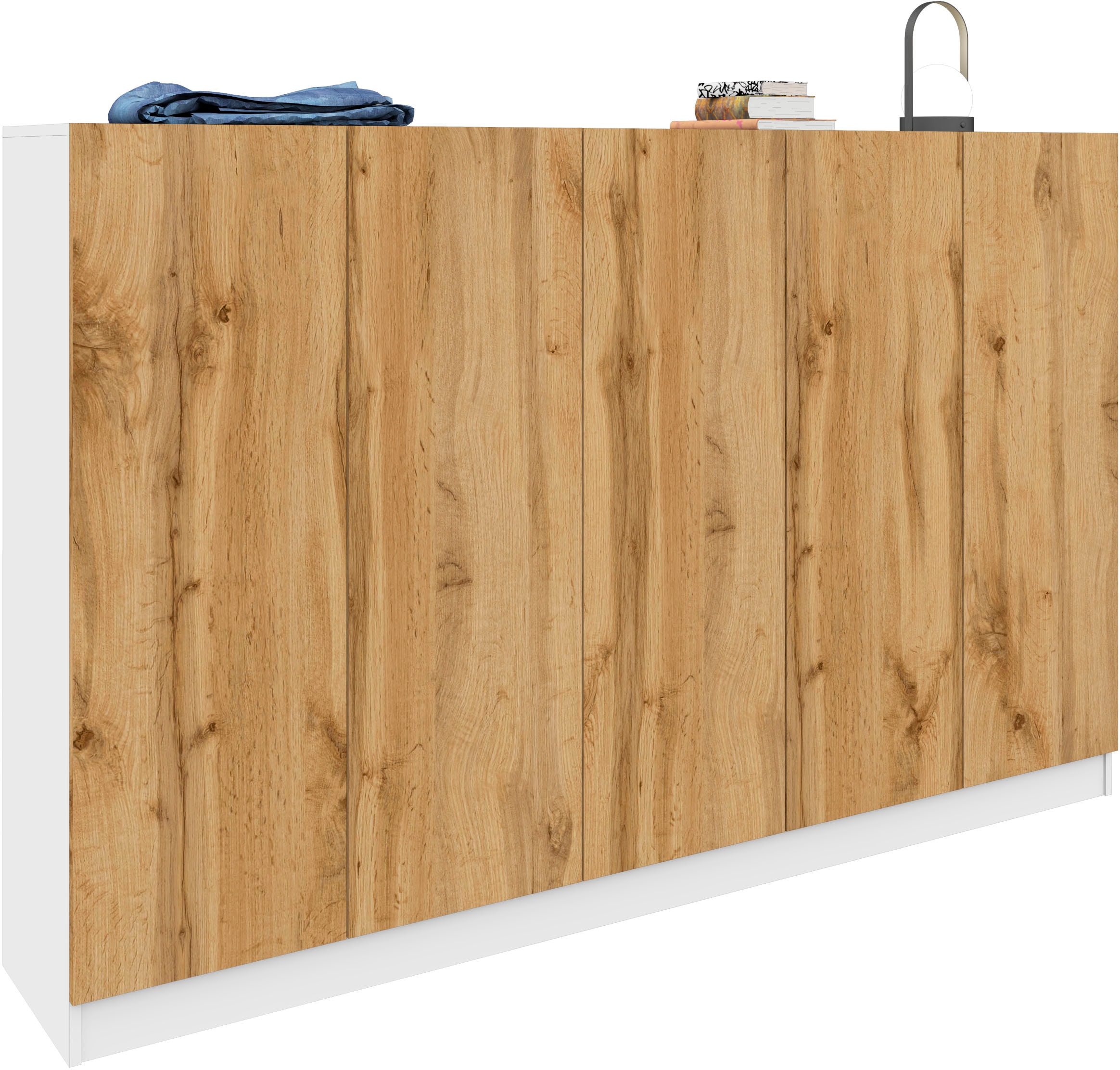 borchardt Möbel Schuhschrank "Vaasa, Schuhregal 5-türig mit 18 verstellbare günstig online kaufen