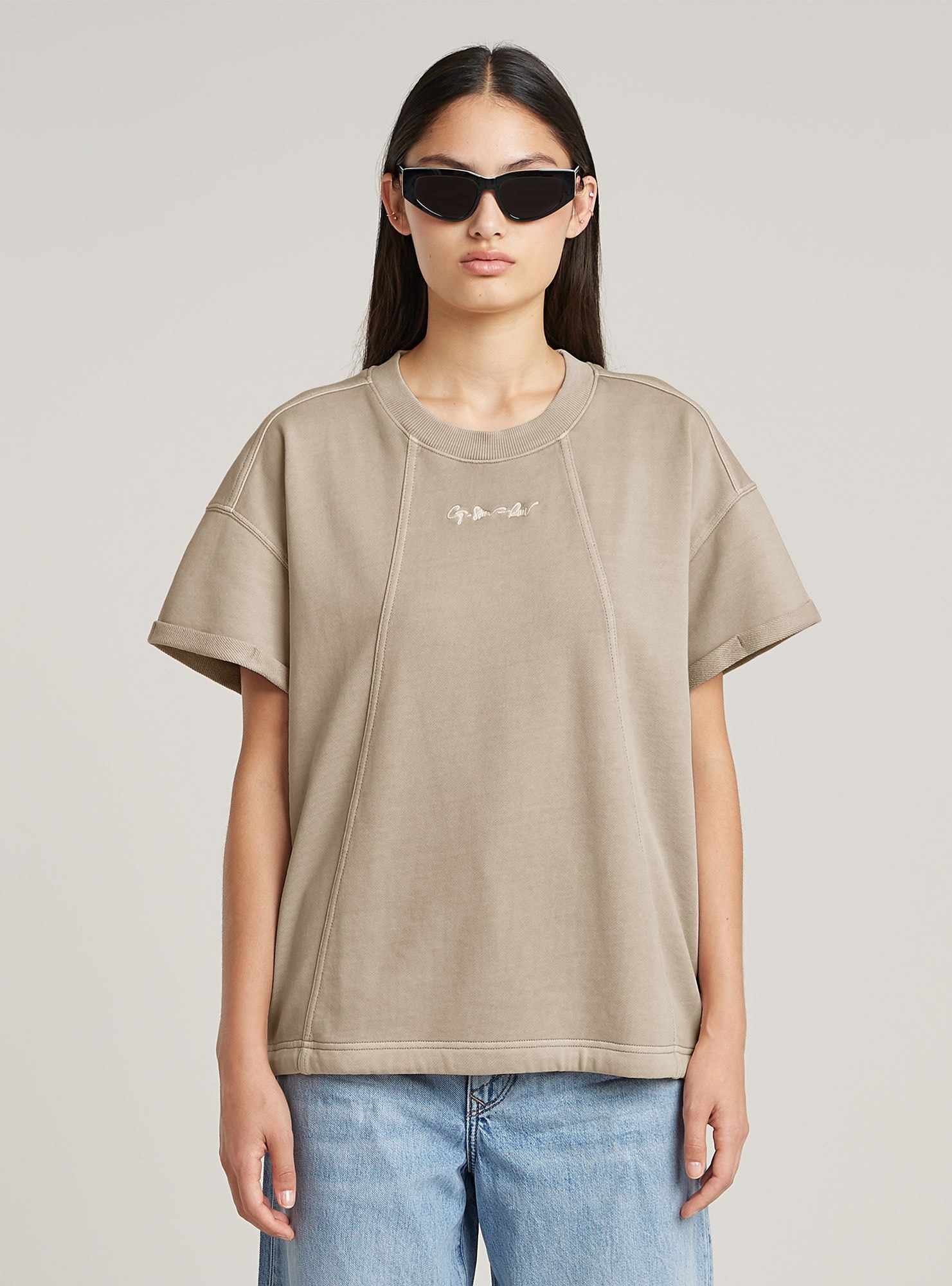 G-STAR "Overdyed Seam Details Sweatshirt"