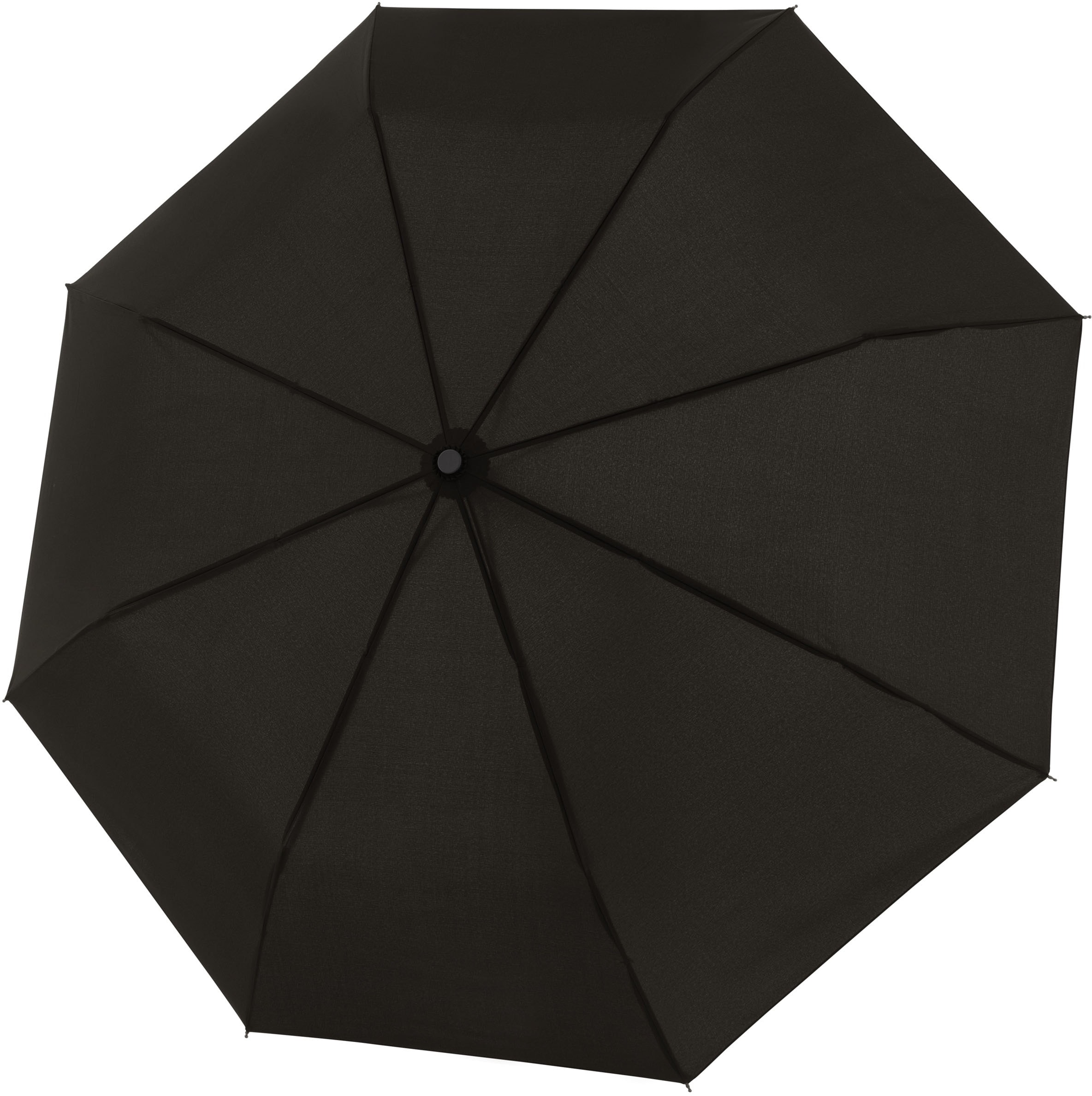 Taschenregenschirm BAUR online kaufen Superstrong, »Fiber Magic | doppler® uni schwarz«