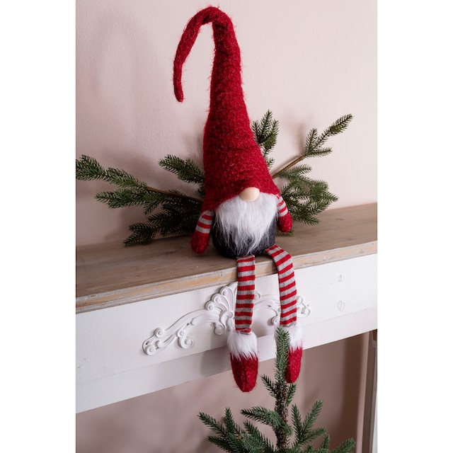 Myflair Möbel & Accessoires Wichtel »Weihnachtsdeko, sitzender  Weihnachtsmann«, niedlicher Zwerg, Kantenhocker, Dekofigur, Winterwichtel  bestellen | BAUR | Dekofiguren