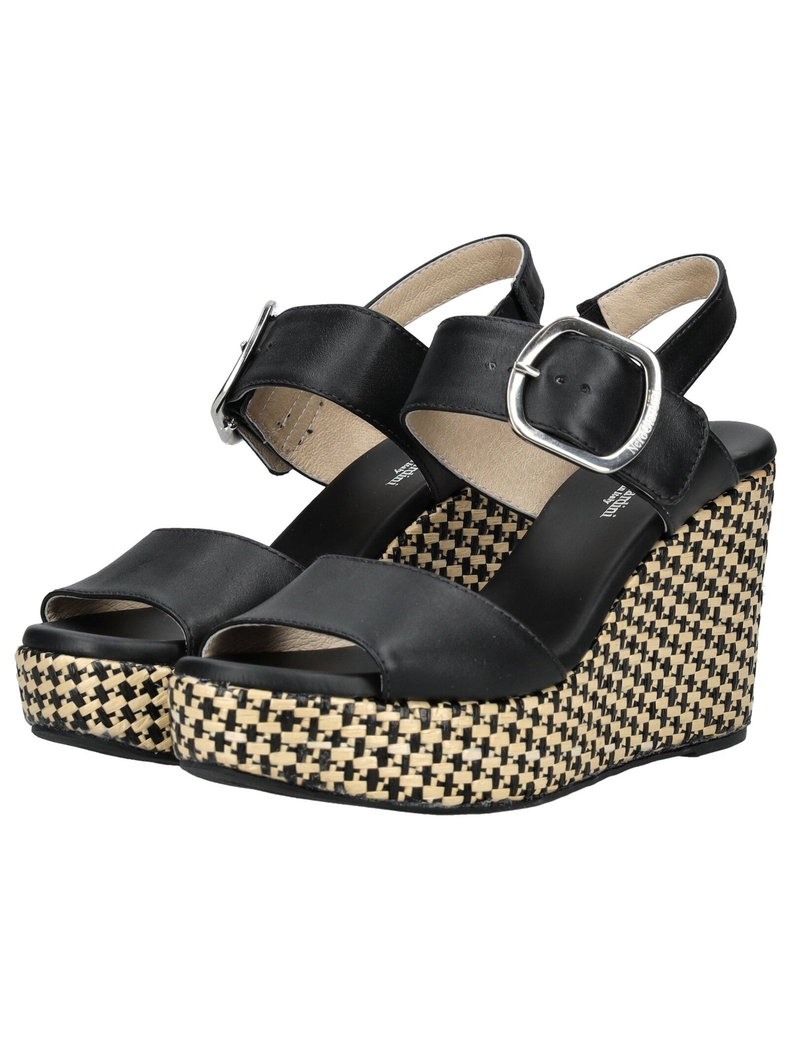 NeroGiardini E616022D-100 Sandals Black 3