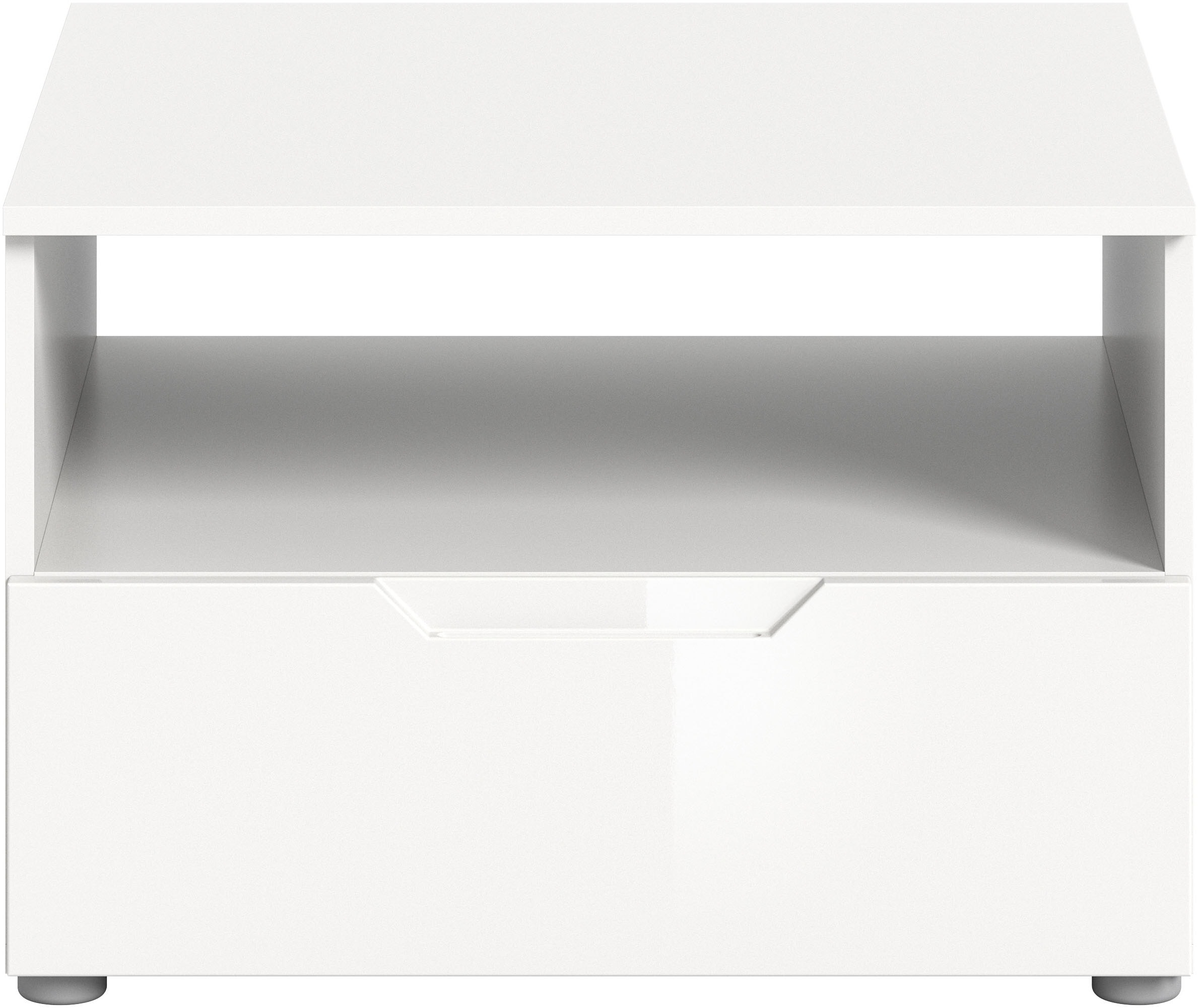 INOSIGN Couchtisch »CAPRI, Höhe 66cm, 1 Schubkasten, 1 offenes Ablagefach«, Wohnzimmertisch, Beistelltisch, Ablagetisch, Nachtkonsole