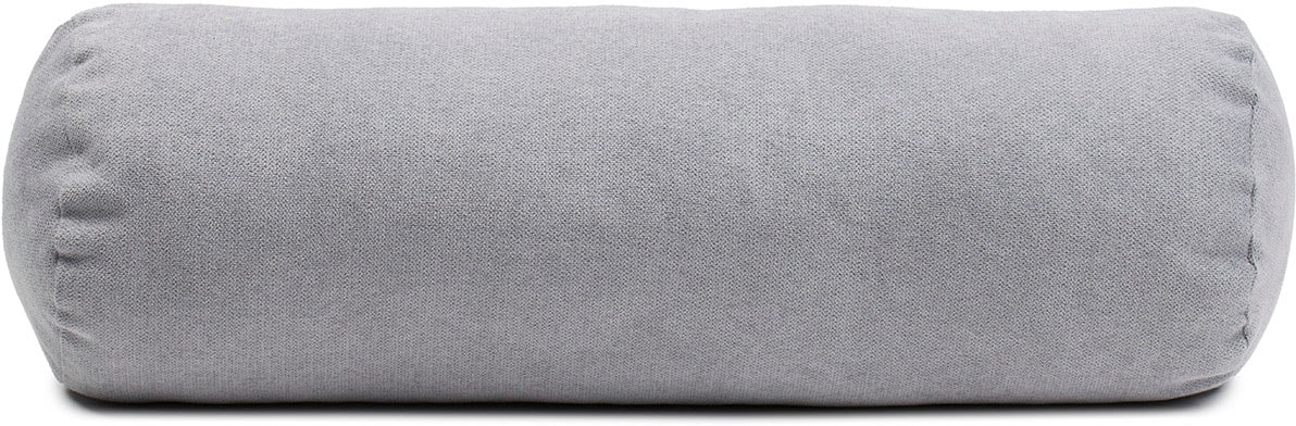 Nackenrolle GÖZZE, B:20cm L:60cm, silber, Polyester, Funktionskissen, "Darco"