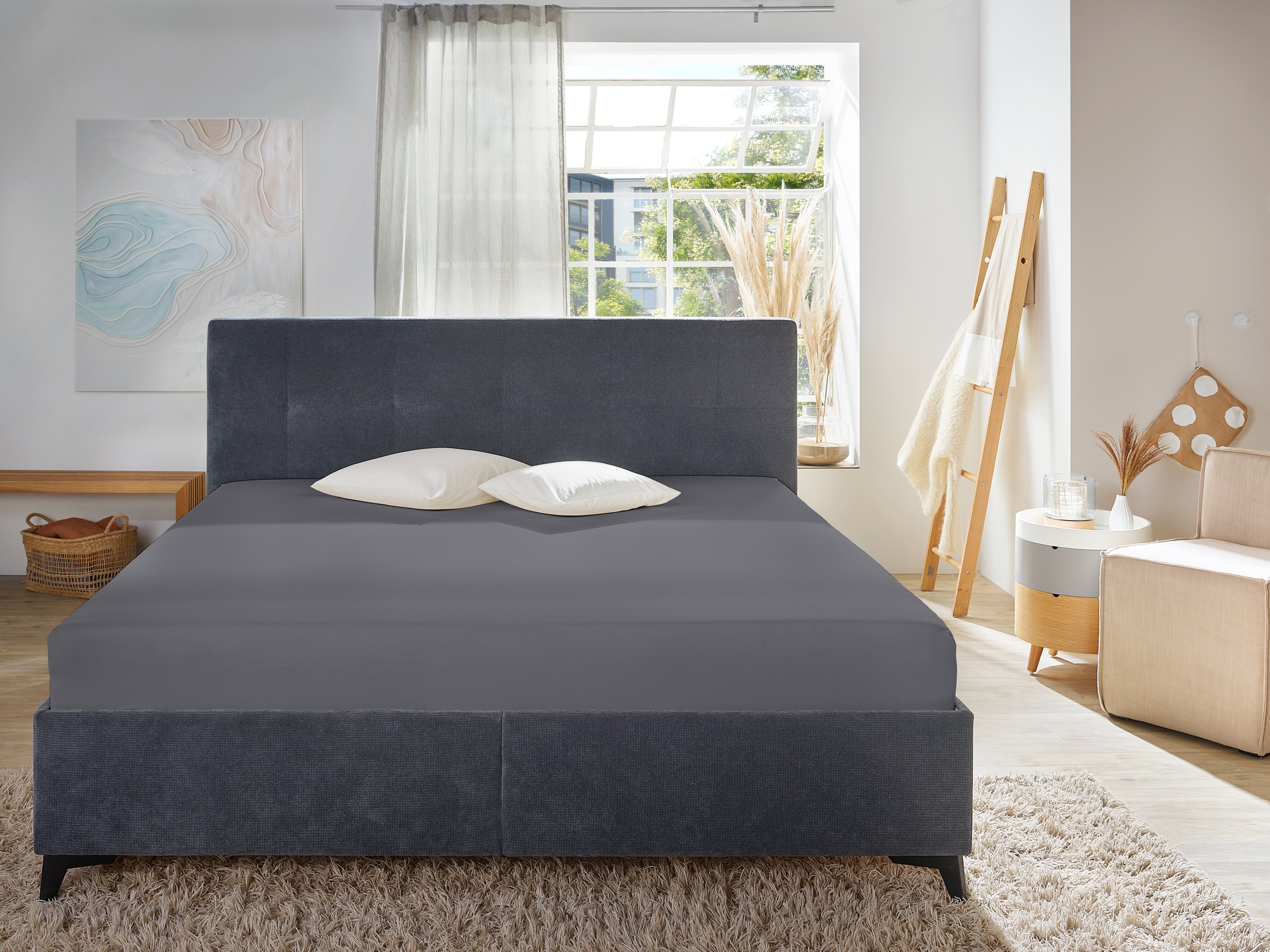 Primera Spannbettlaken "Mako-Feinjersey Spannbetttuch" Geeignet für Standar günstig online kaufen