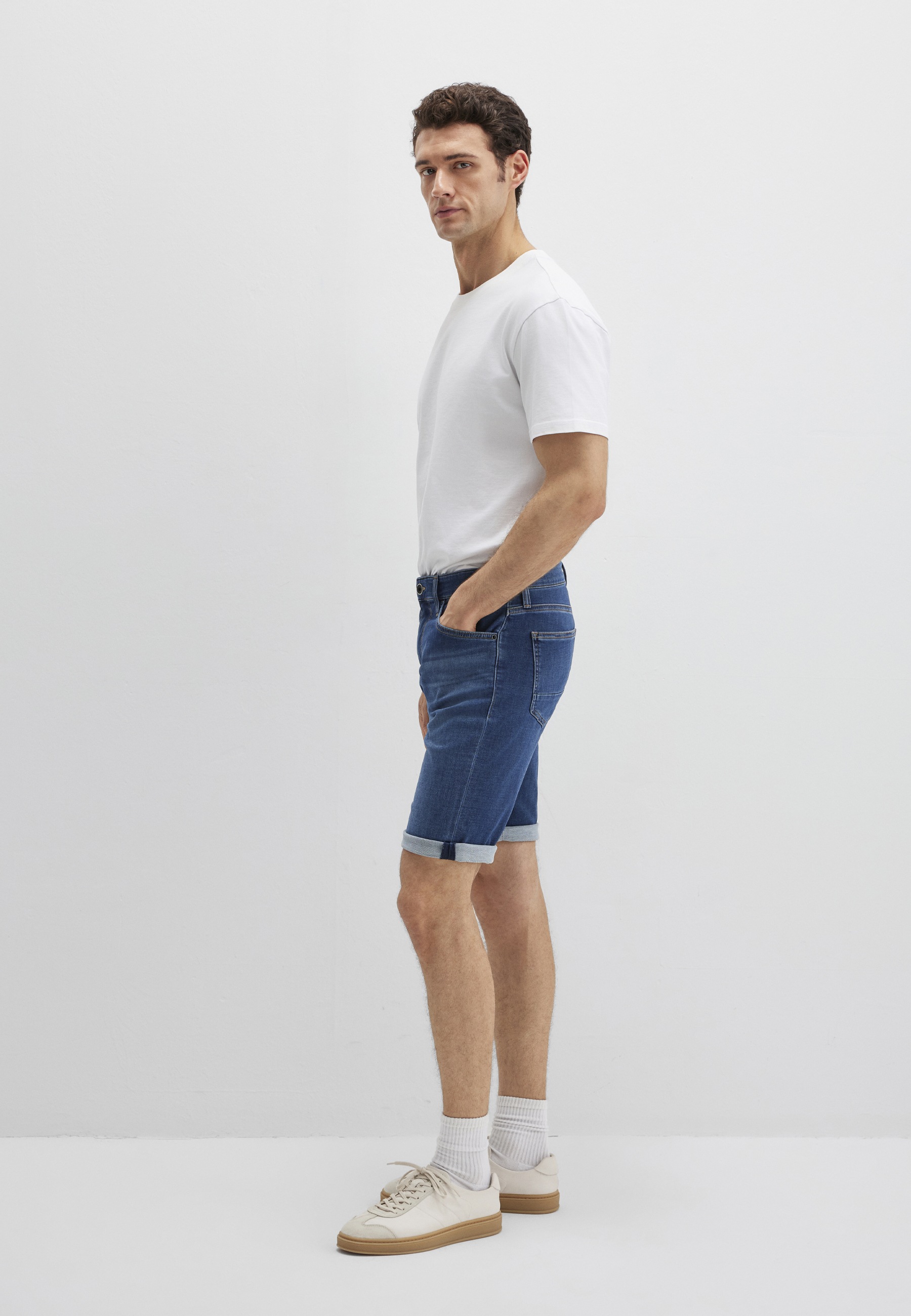 Mavi Röhrenjeans »TIM« Denim Shorts