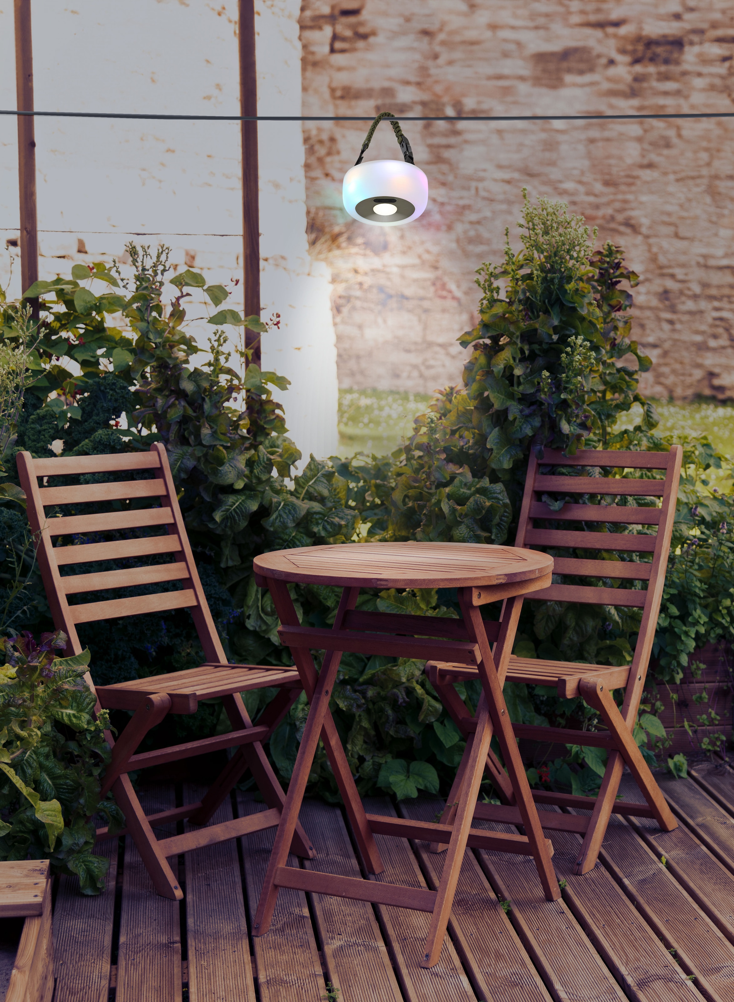 GLOBO LIGHTING LED Solarleuchte »SOLARLEUCHTE KUNSTSTOFF GRÜN, 1XLED«, Leuchtmittel LED-Modul | LED fest integriert, Solar/Stufenschalter/IP65/USB Ausgang/RGB