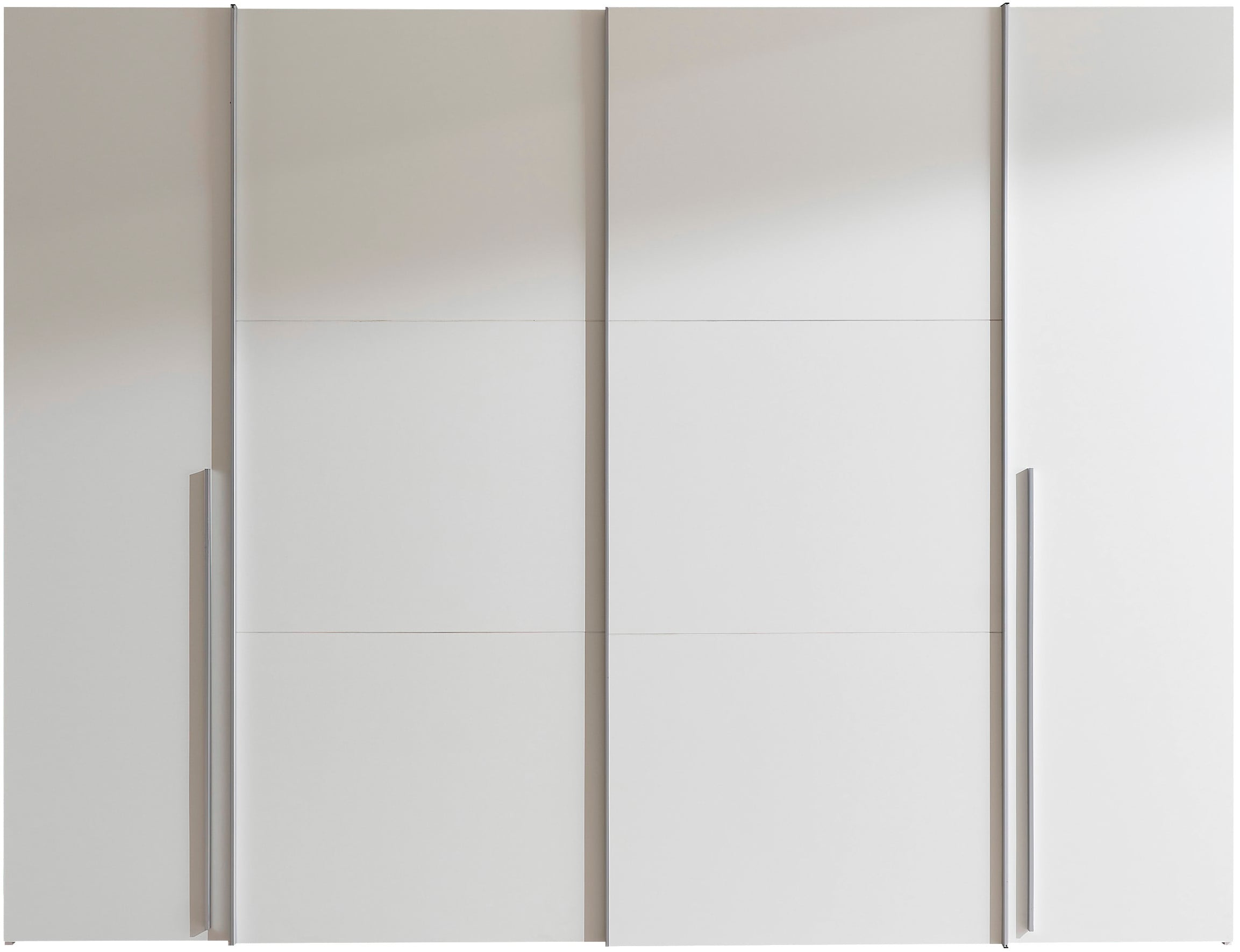 Schlafkontor Schwebetürenschrank »Maturs Drehtürenschrank«, 2 Schwebetüren, 2 Drehtüren mit 10 Einlegeböden und 2 Kleiderstangen