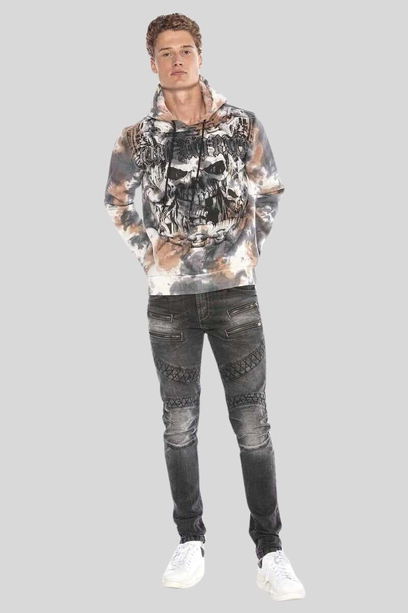 Cipo & Baxx Kapuzenpullover »Sweatshirts«, mit coolem Print