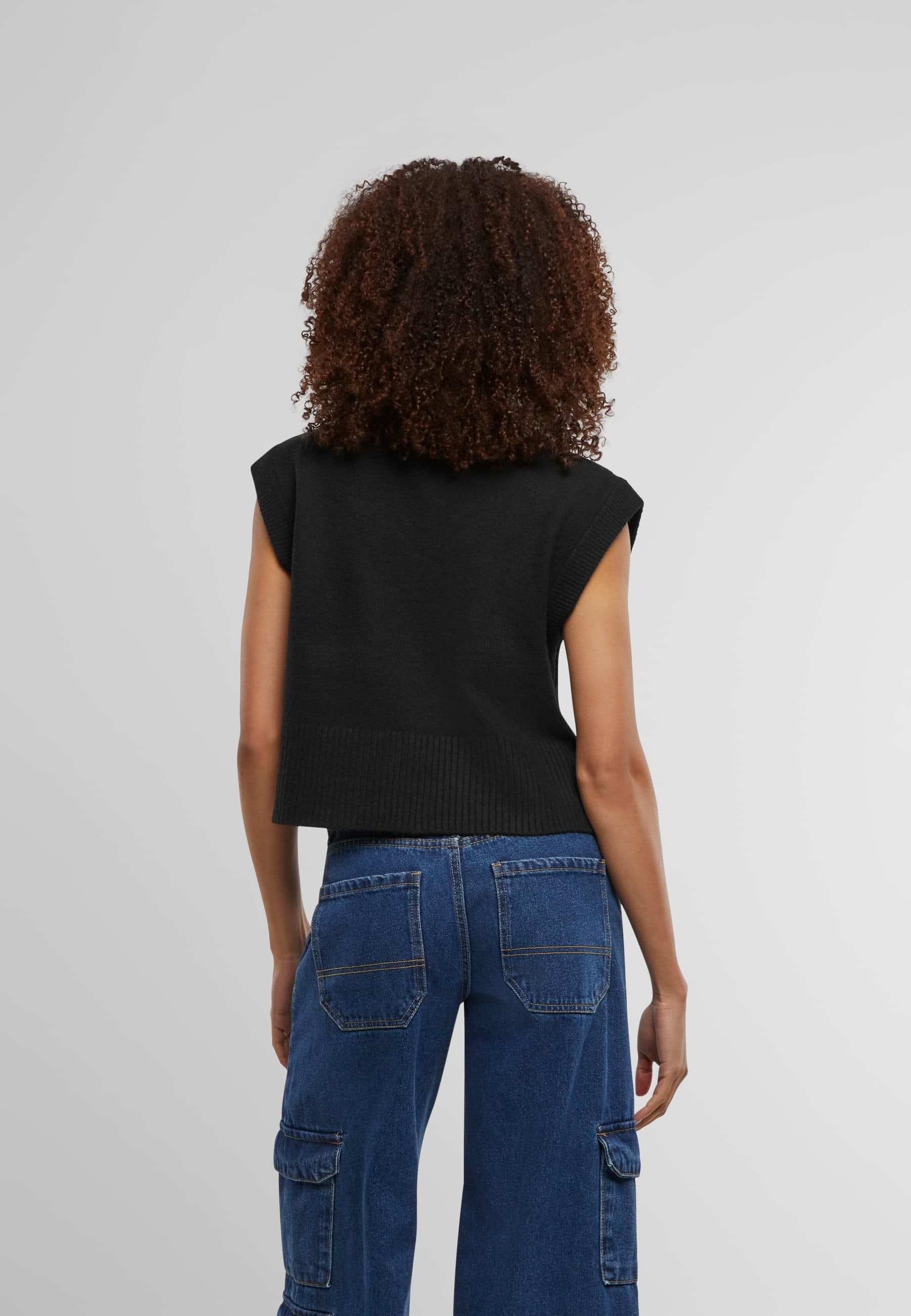 URBAN CLASSICS Steppweste »Urban Classics Ladies Soft Knit Pullunder«