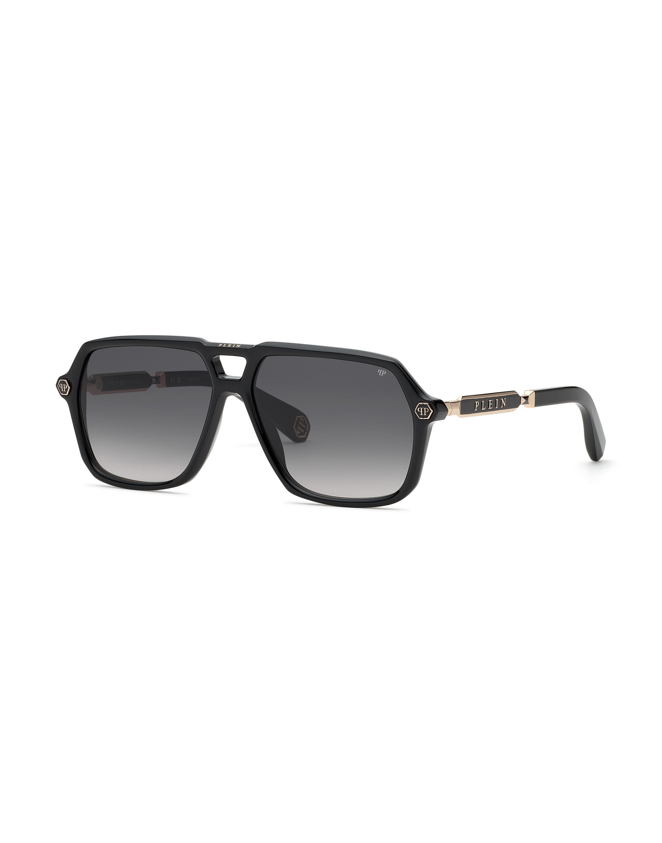 PHILIPP PLEIN Sonnenbrille »Hexagon Mit Nieten Verziert«