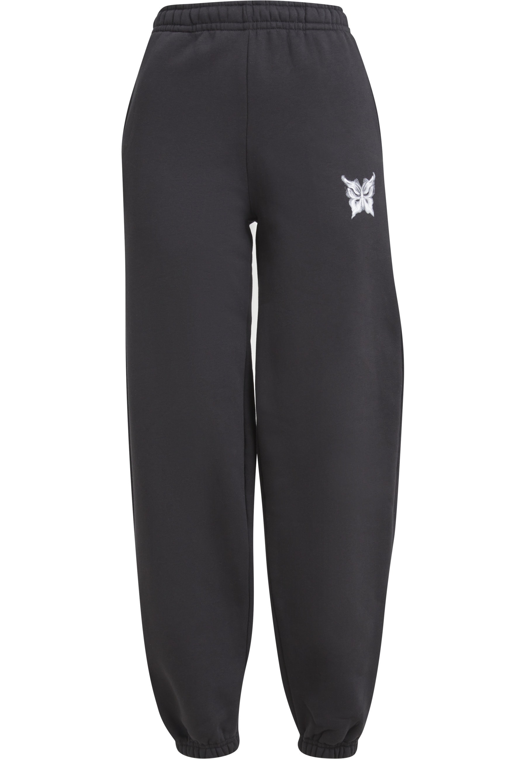 Miss Tee Jogginghose "Miss Tee Karma Butterfly Ladies Fluffy Sweatpants" günstig online kaufen