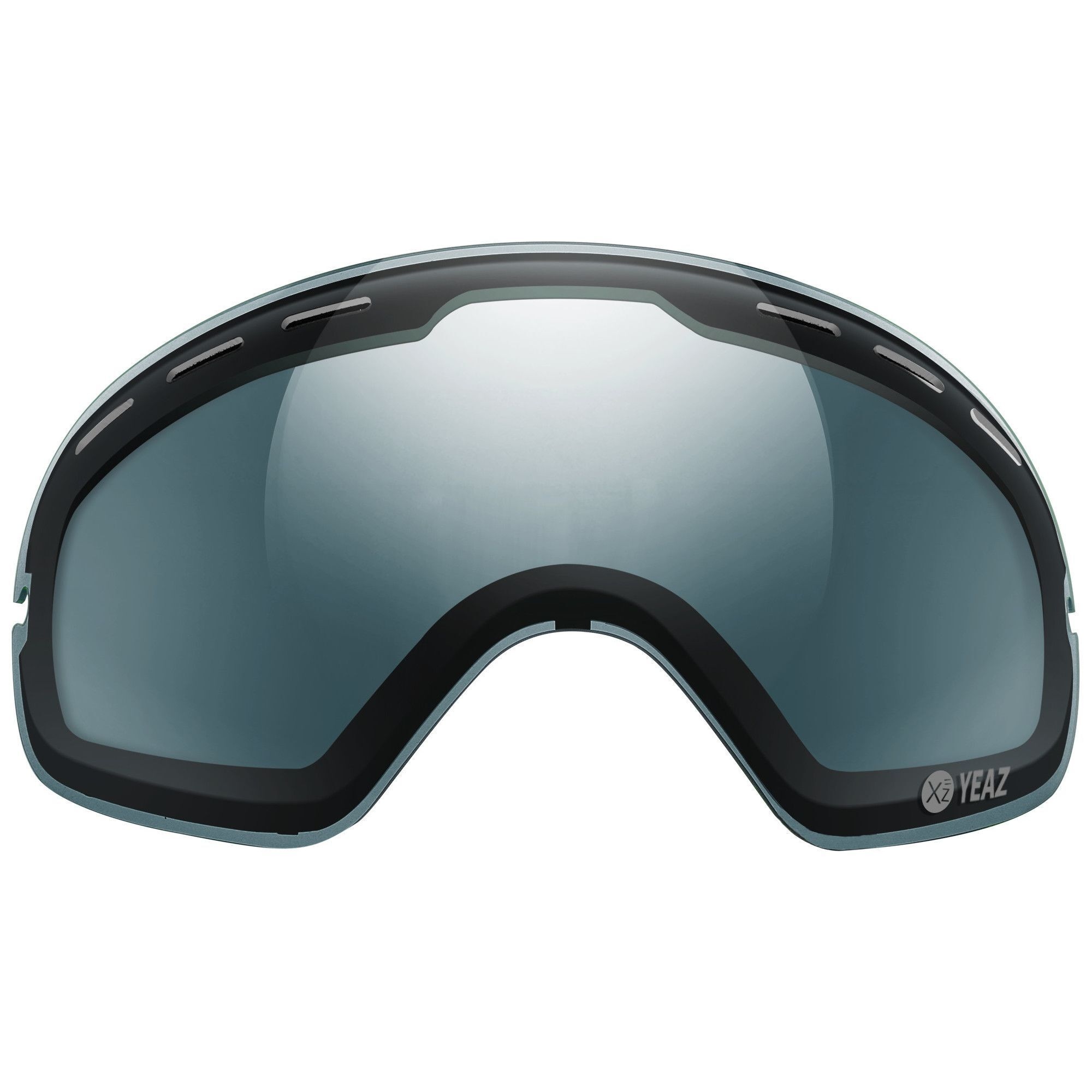 YEAZ Snowboardbrille "polarisiertes Wechselglas, ohne Rahmen XTRM-SUMMIT", weiß, Sportbrillen