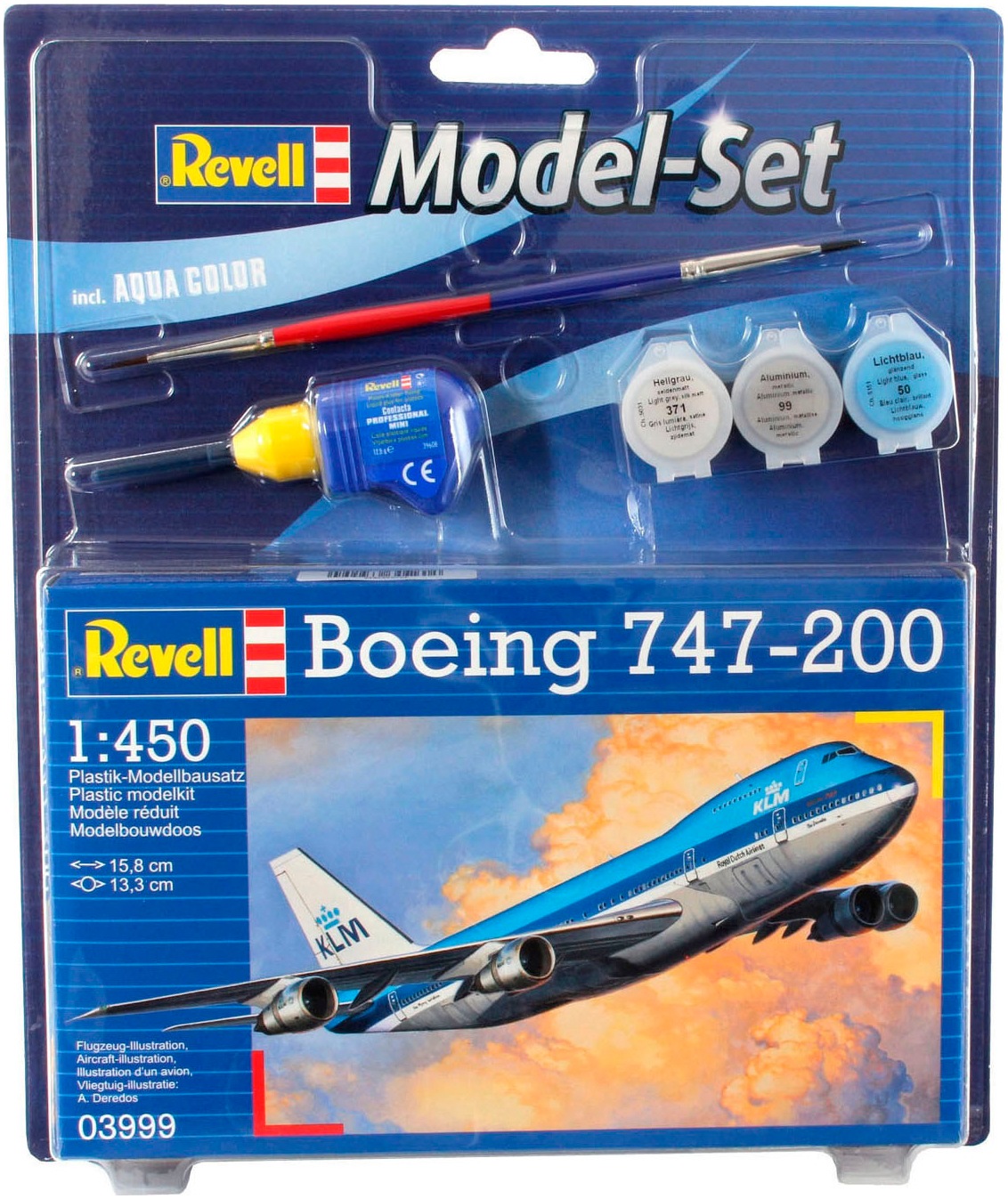 Modellbausatz »Boeing 747-200«, Made in Europe