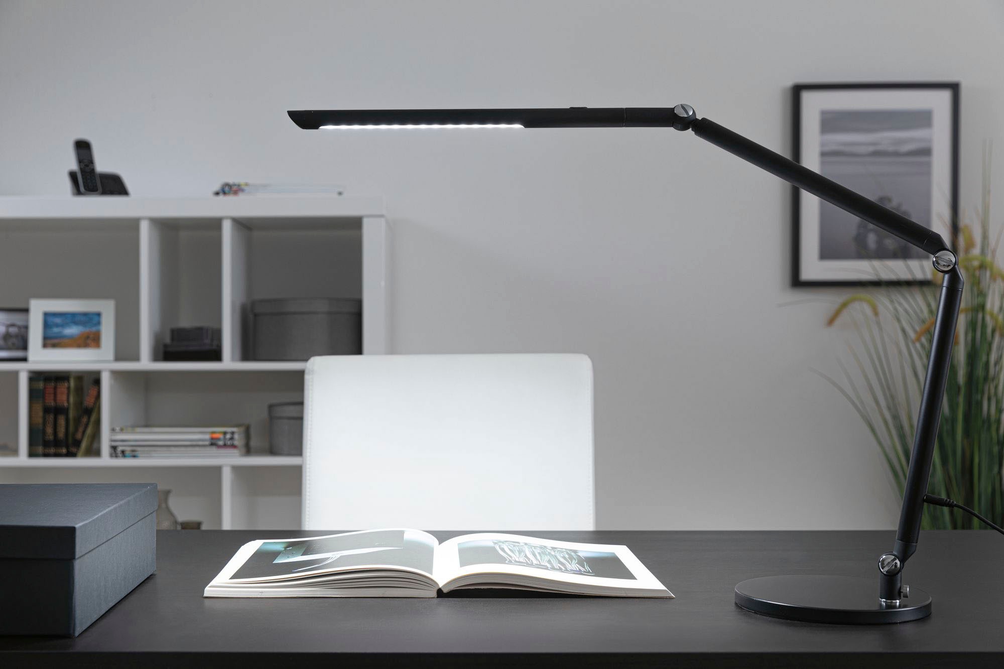 Paulmann LED Schreibtischlampe tunW sw Kabell 3step, flammig-flammig, 10,6W, BAUR bestellen 1 | dimmbar »FlexBar«, m, dim, 1,50