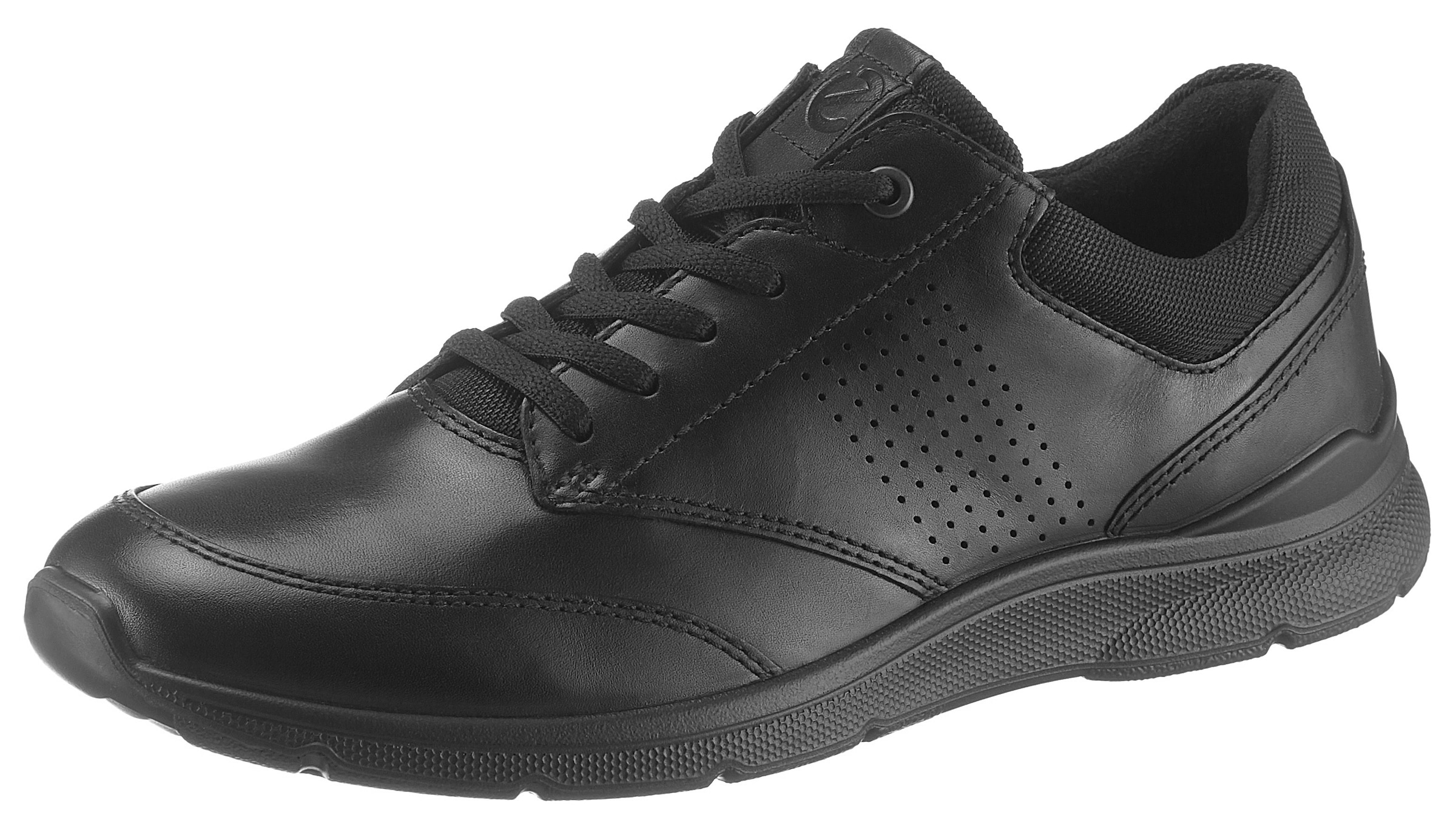 Black Friday Ecco Schnurschuh Irving Freizeitschuh Halbschuh Schnurschuh mit gepolstertem Schaftrand BAUR