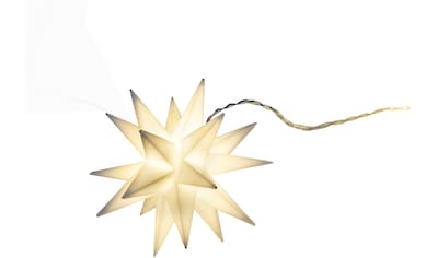näve LED-Lichterkette »9er-Outdoor-LED-Weihnachtslichterkette 3D-Sterne je 12x9x10,5... kaufen