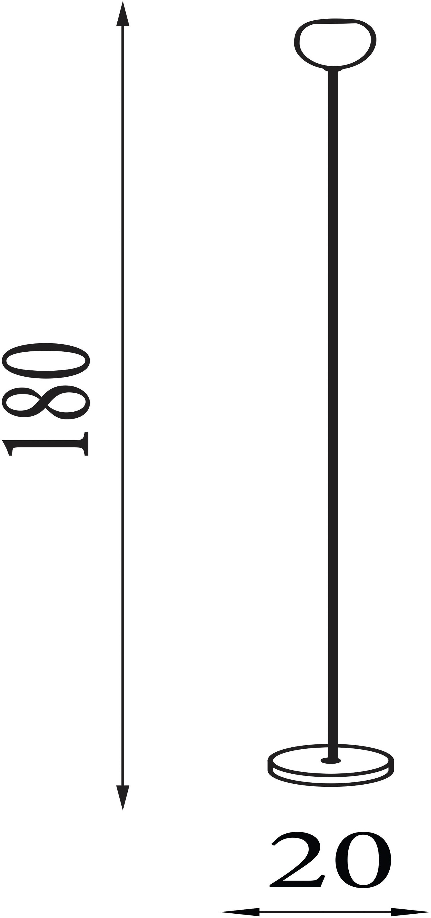 Searchlight Stehlampe »Eindhover Bodenlampe - Schwarzmetall« GU10 1 Stk.