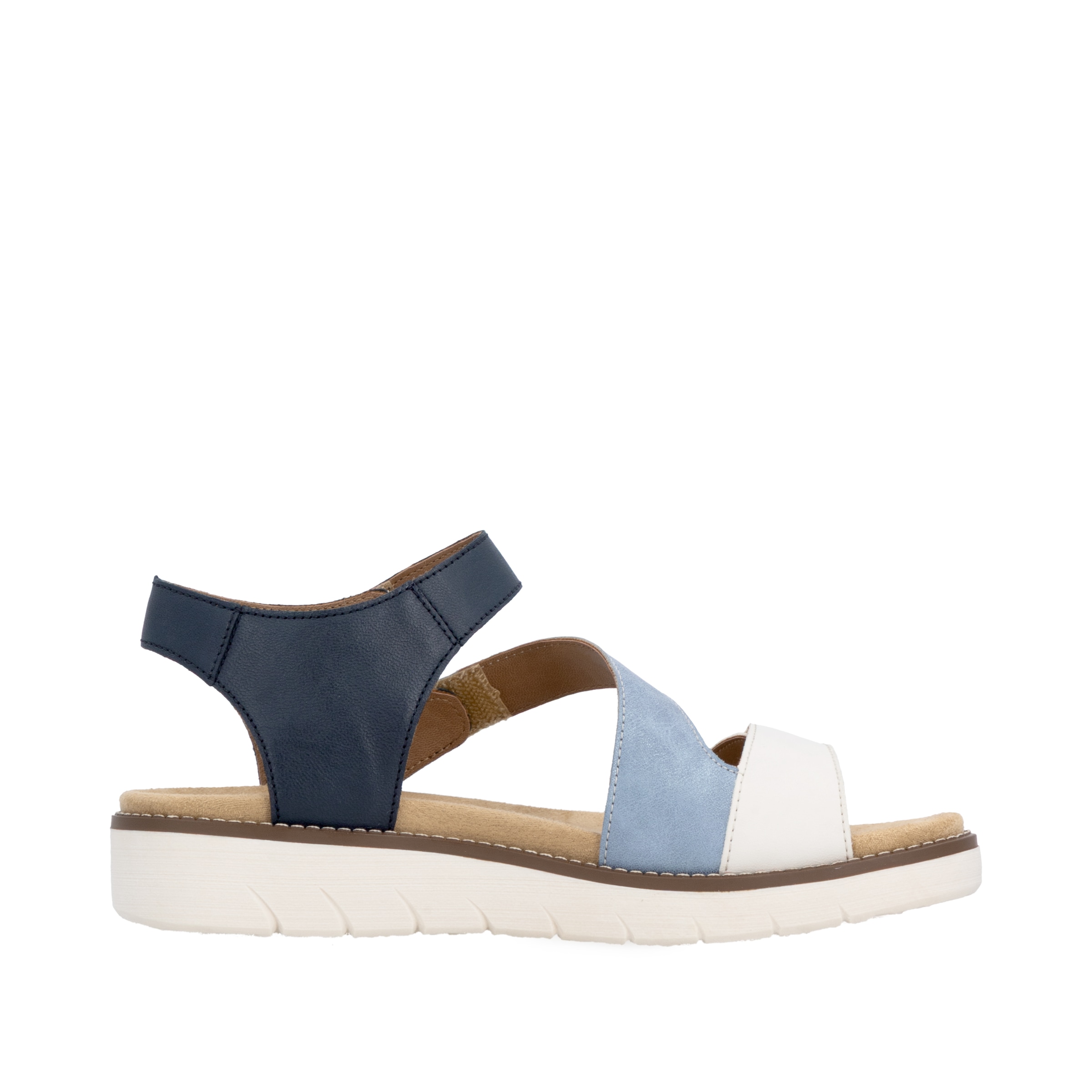 Remonte Sandale  Sommerschuh, Klettschuh, Sandalette, Riemchensandale mit Softfußbett