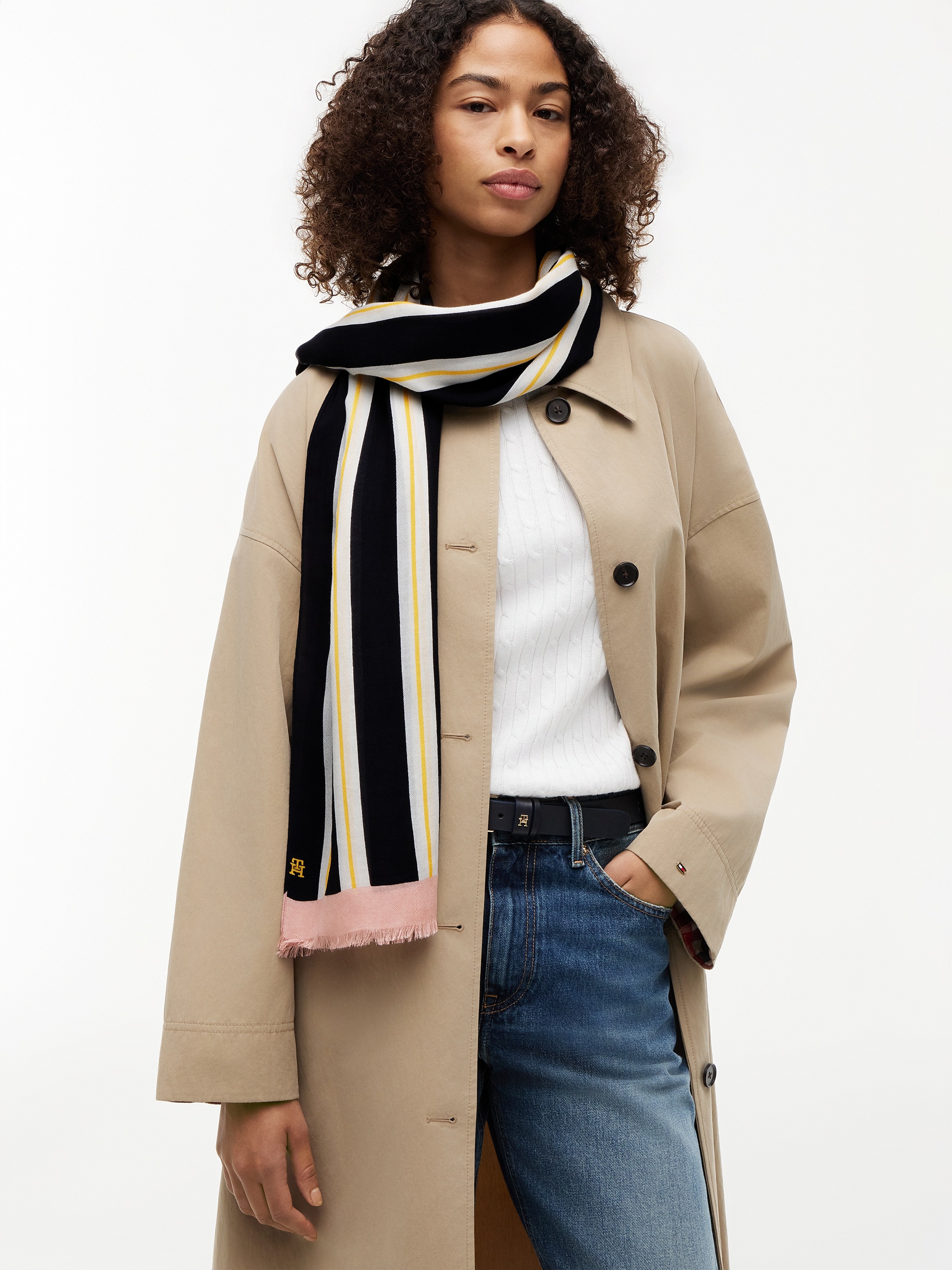 Tommy Hilfiger Modeschal »TH ELEVATED CHIC SCARF«