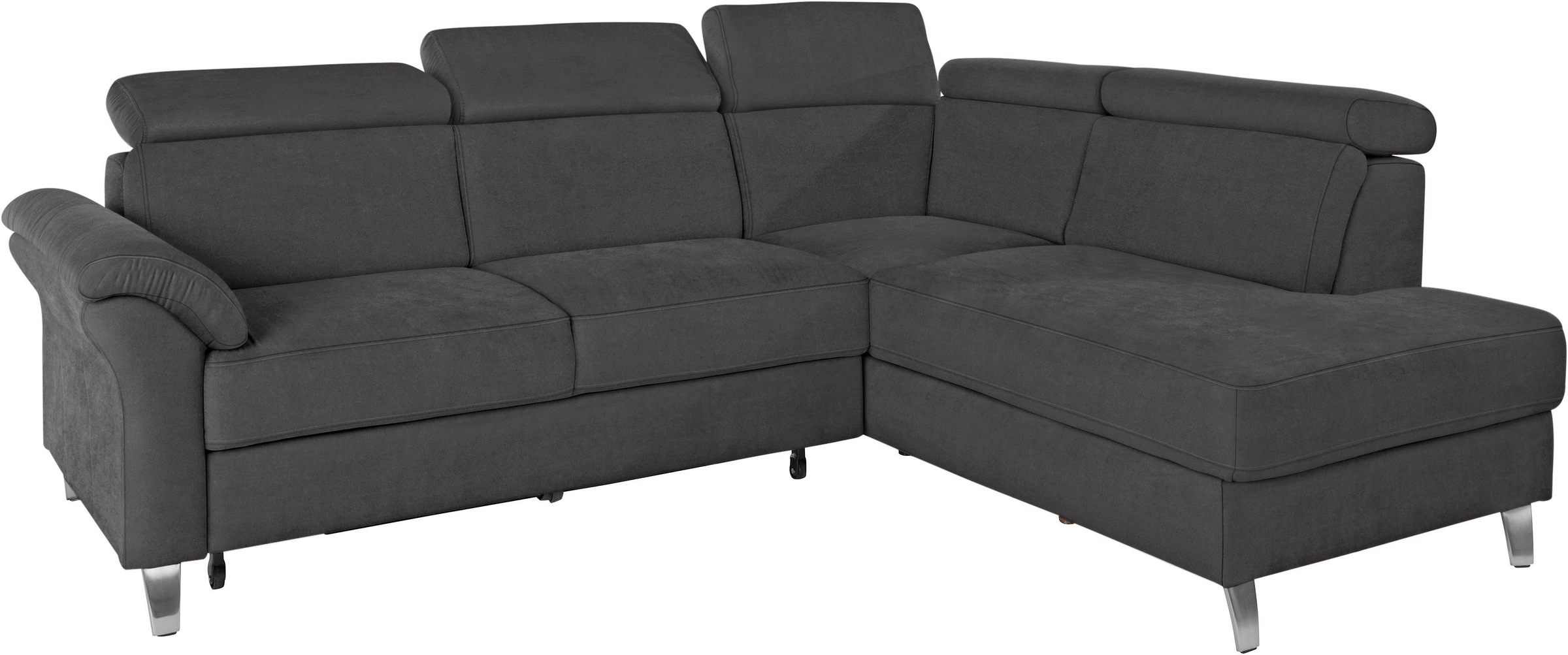 Thumbnail - sit&more Ecksofa "Arngast L-Form" inklusive Kopfteilverstellung und Federkern