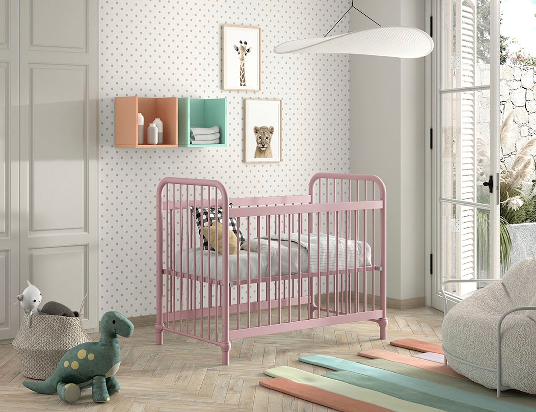 Vipack Kinderbett »Bronxx«, (Made in Europe), aus Metall