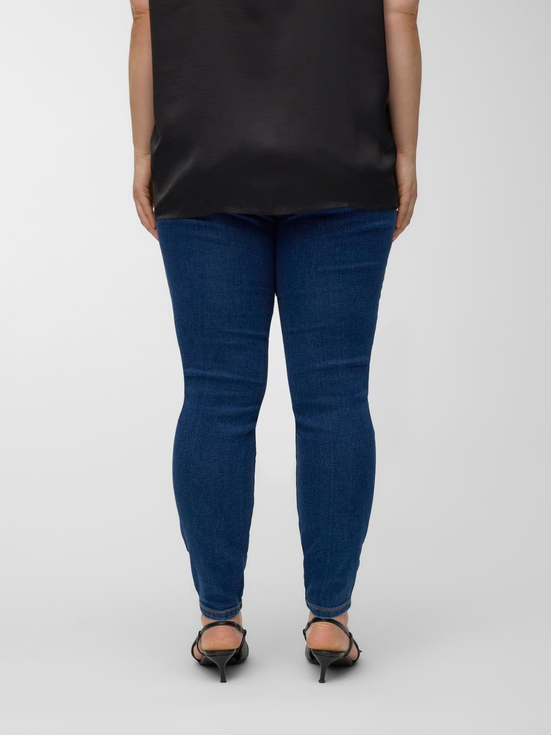 Vero Moda Curve Skinny-fit-Jeans »VMCELLY MR SKINNY JEANS BLUE CUR NOOS«