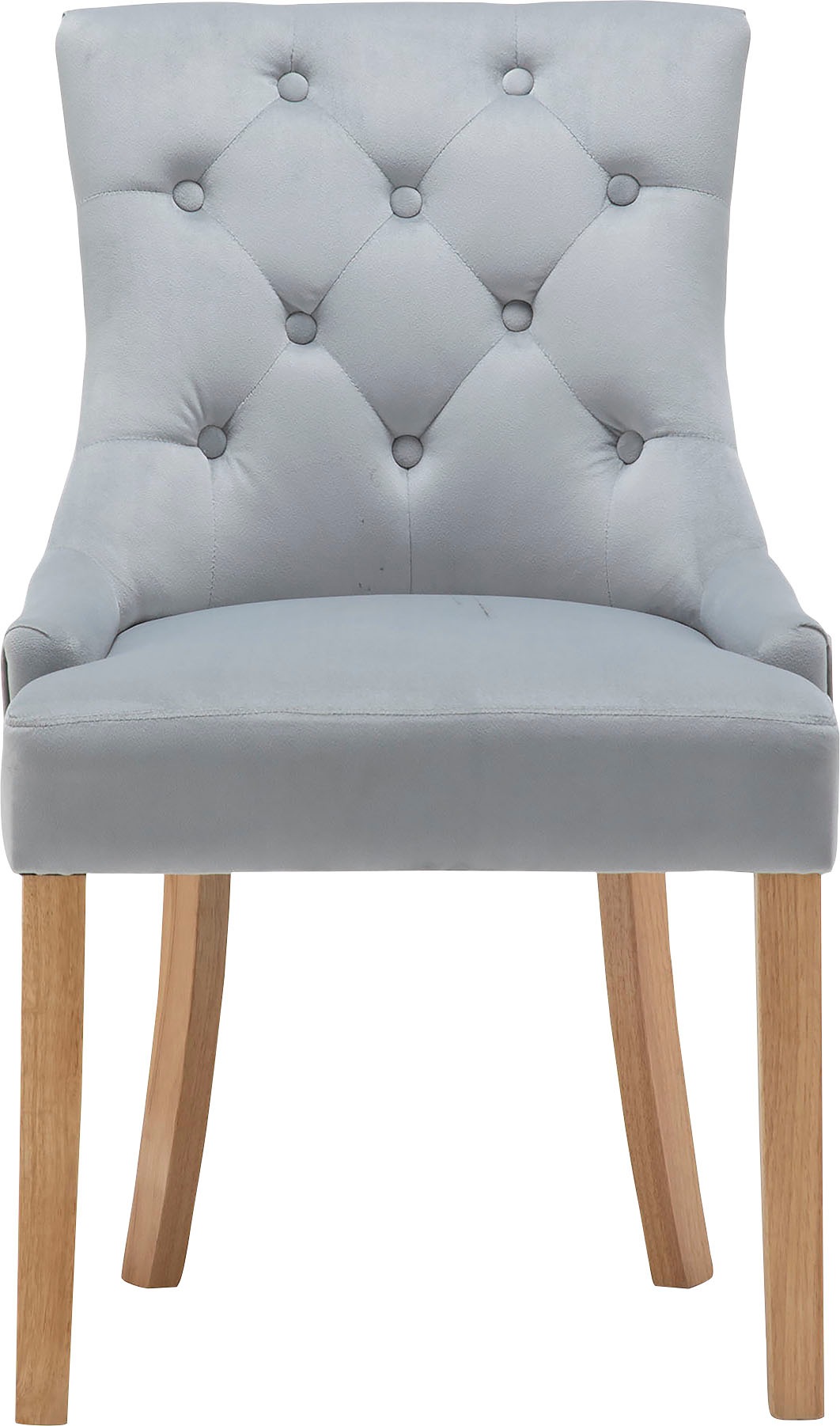 Möbilia 4-Fußstuhl "Doncaster" (Set) 2 Stk.mit Knopfheftung im Rücken günstig online kaufen