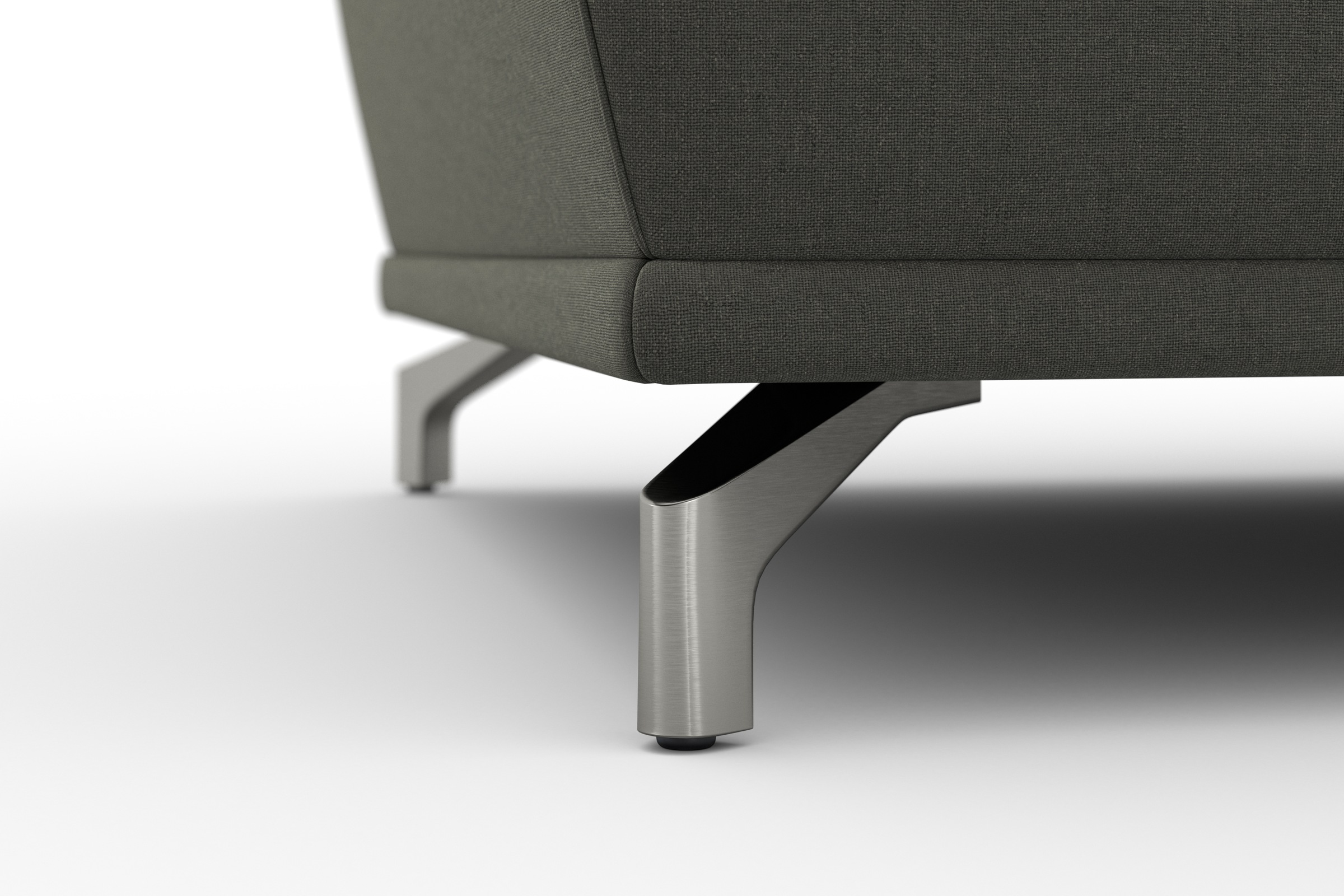 sit&more Ecksofa »Cabrio L-Form, mit Sitztiefenverstellung, Arm- und Kopfteilverstellung«, 2 Nierenkissen, Federkern, optional Bettfunktion und Stauraum