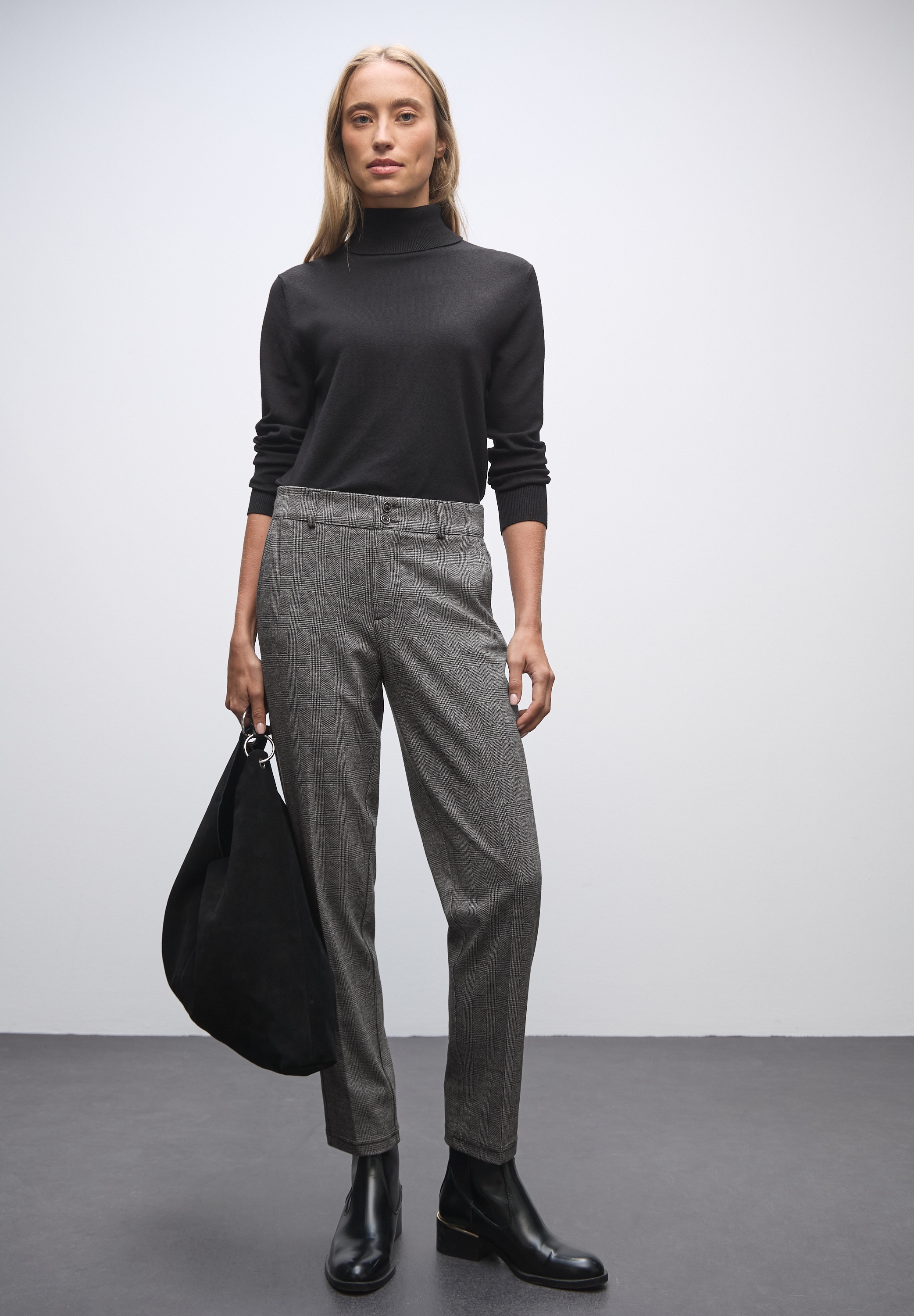 STREET ONE Webhose  mit elastischem Bund