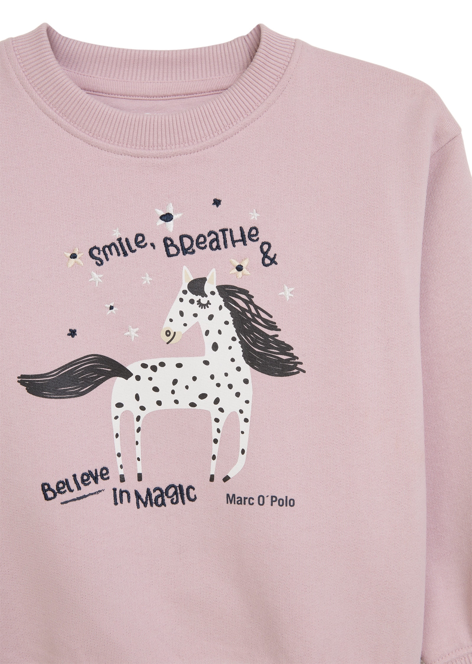 Marc O'Polo Sweatshirt »mit Print und Stickerei«