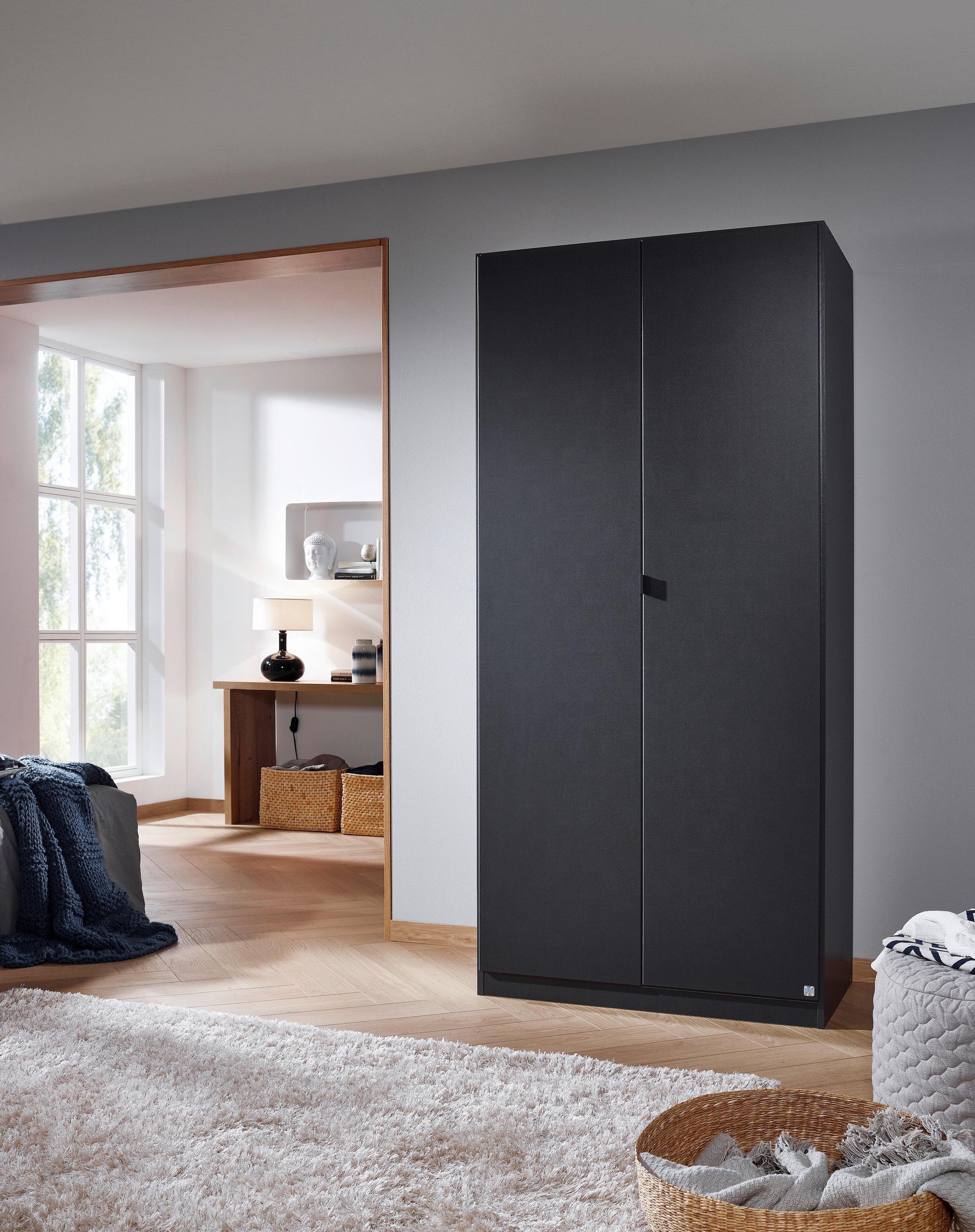 rauch Drehtürenschrank "Kleiderschrank Schrank Garderobe Wäscheschrank Ankl günstig online kaufen