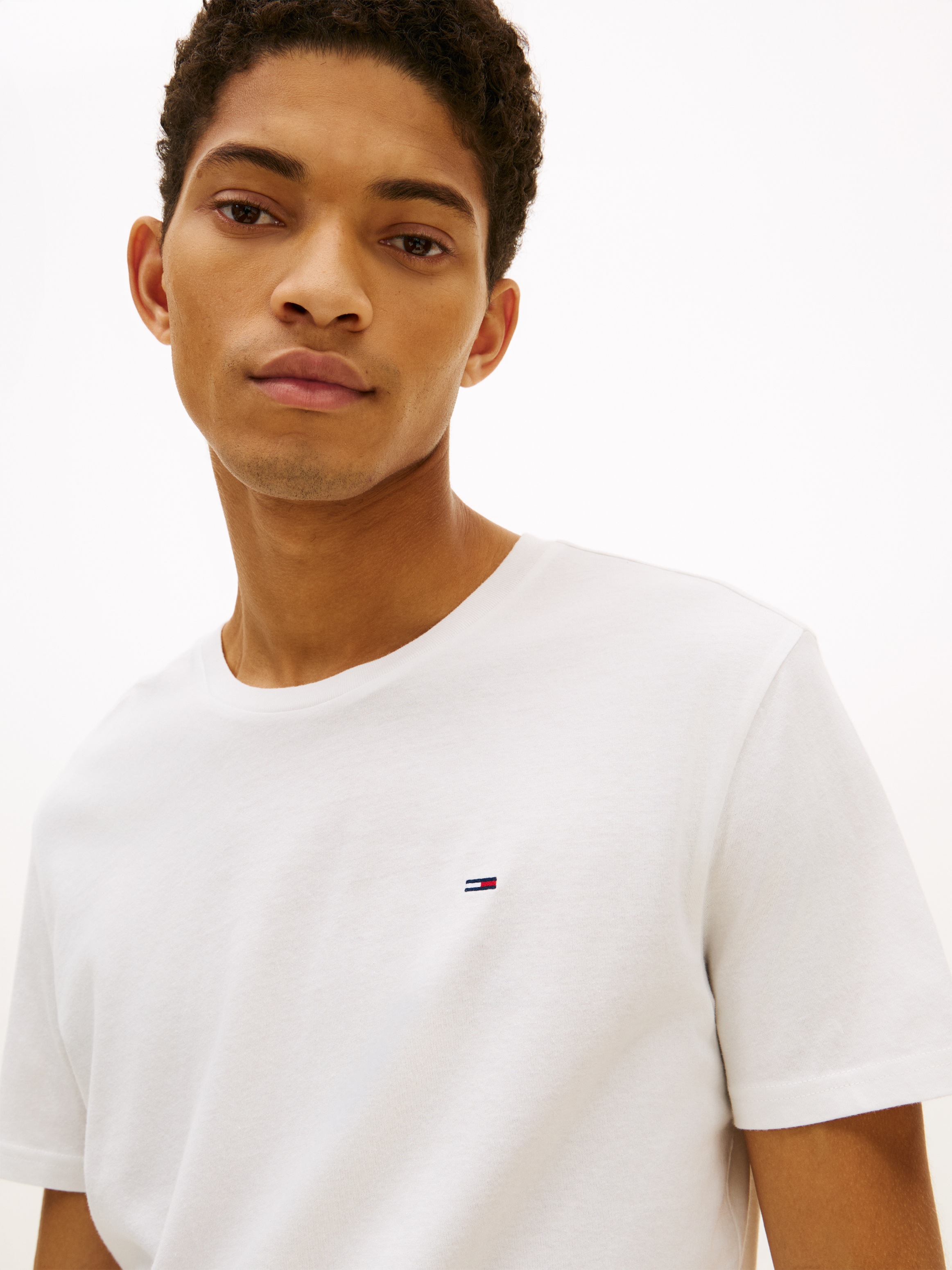 Tommy Jeans "TJM XSLIM 3 PACK TEE" Mit Rundhalsausschnitt günstig online kaufen