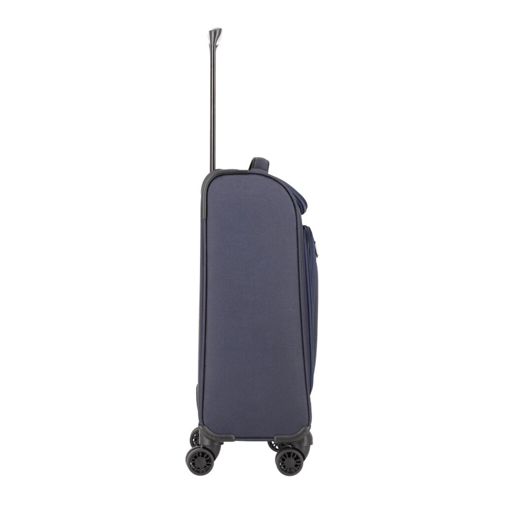 travelite Handgepäck-Trolley »CABIN Underseater/Toploader«, 4 Rollen, Reisegepäck Handgepäck-Koffer Reisekoffer mit Kantenschutz