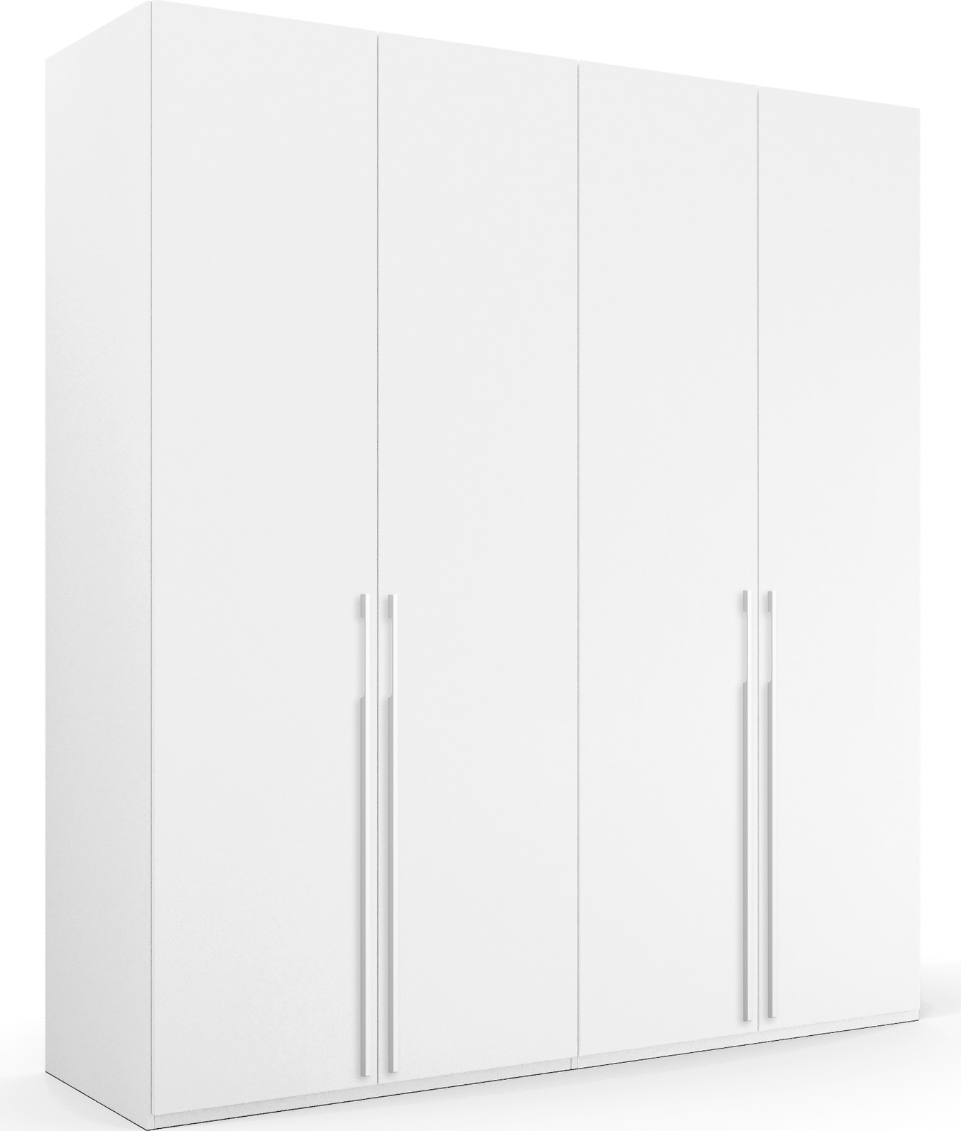 rauch Drehtürenschrank "Kleiderschrank Schrank Garderobe Wäscheschrank SKAT PURE" Breiten 151/201/251/301, Höhen 223/235 cm, inkl. SOFT-CLOSE-FUNKTION, elegante Griffstangen und praktischer Innenausstattung MADE IN GERMANY