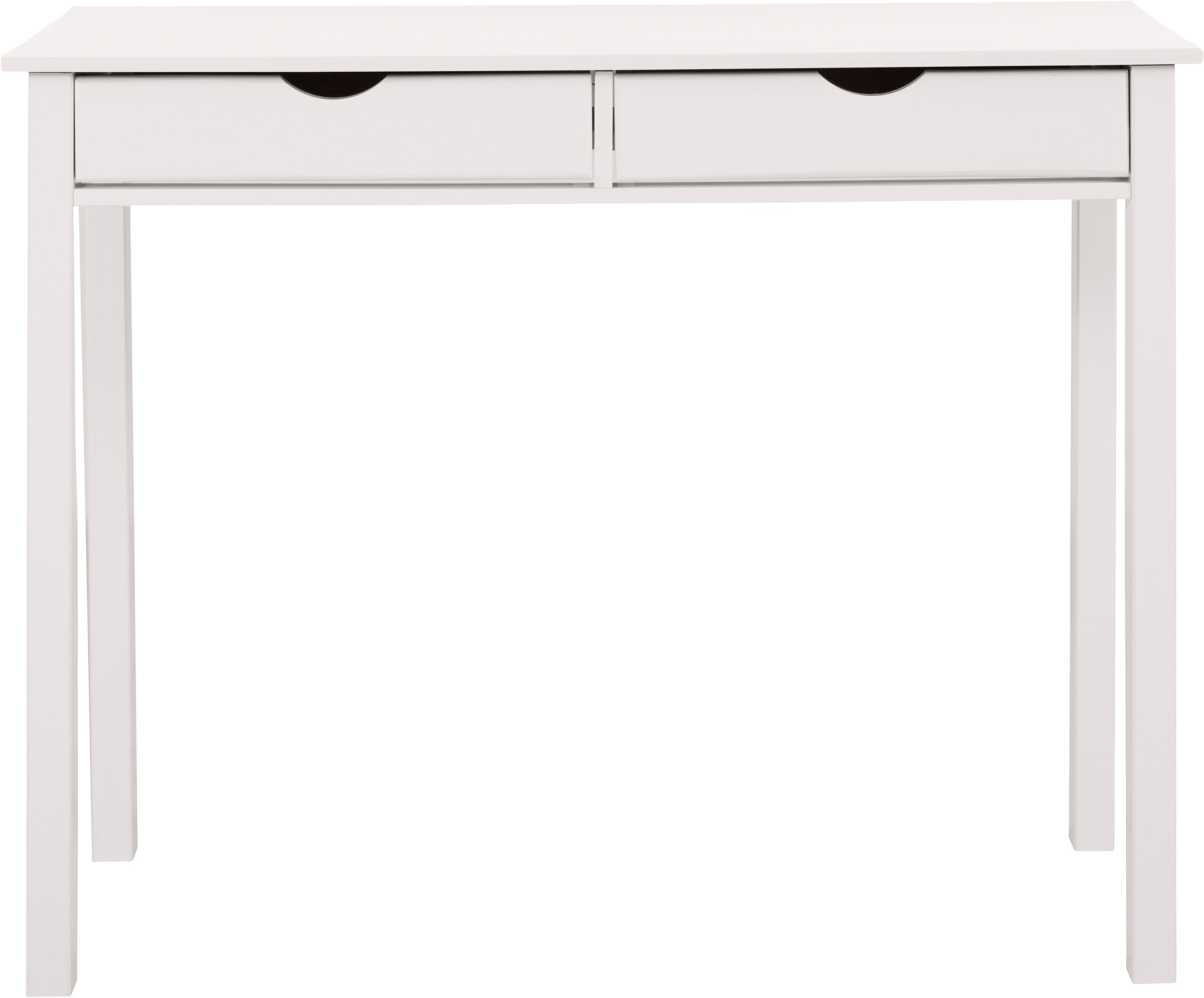 Home affaire Schreibtisch "Gava" Kiefernholz, Griffmulden, unterschiedliche günstig online kaufen