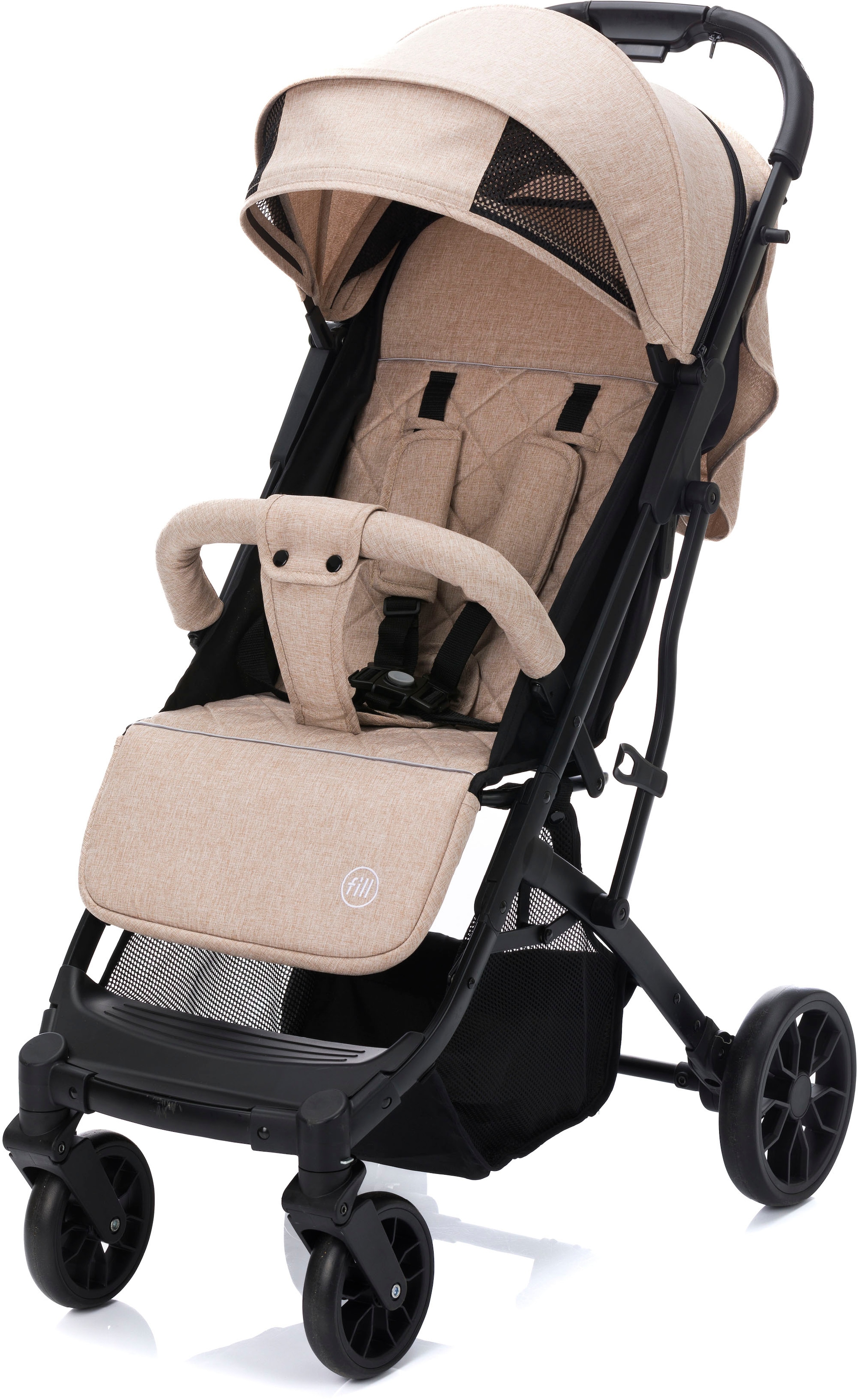 Fillikid Kinder-Buggy »Fill Styler Elite, sand melange«, 22 kg