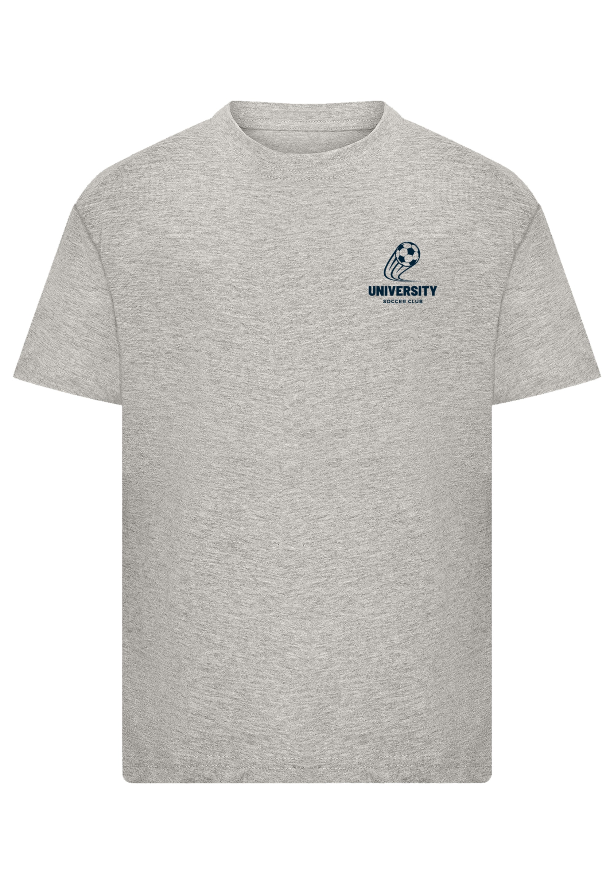 F4NT4STIC T-Shirt »University Soccer Club Classic Minimalist«, Premium Qualität