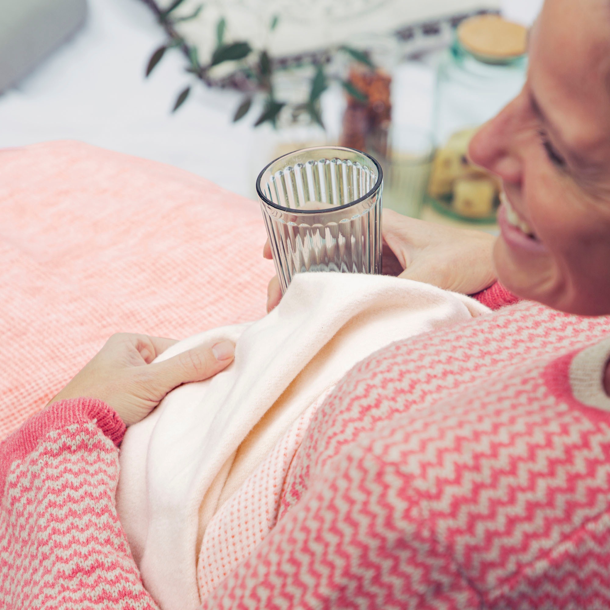 IBENA Wohndecke »Jacquard Decke Kuscheldecke auf BAUR Rechnung gestreift, Salerno«, 