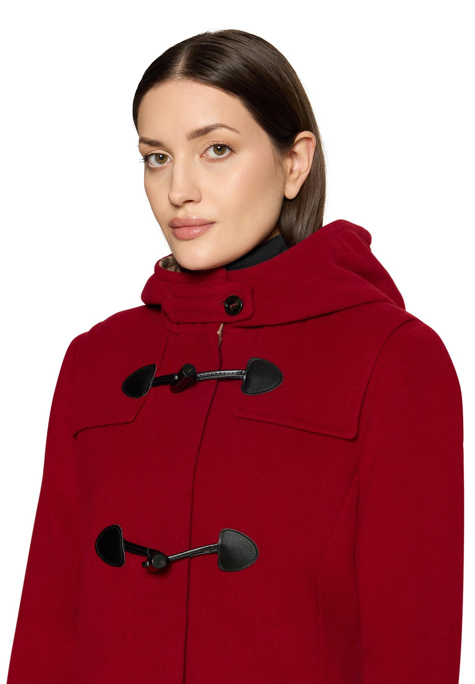 Gil Bret Dufflecoat Dufflecoat mit Kapuze und Wolle/Kaschmir