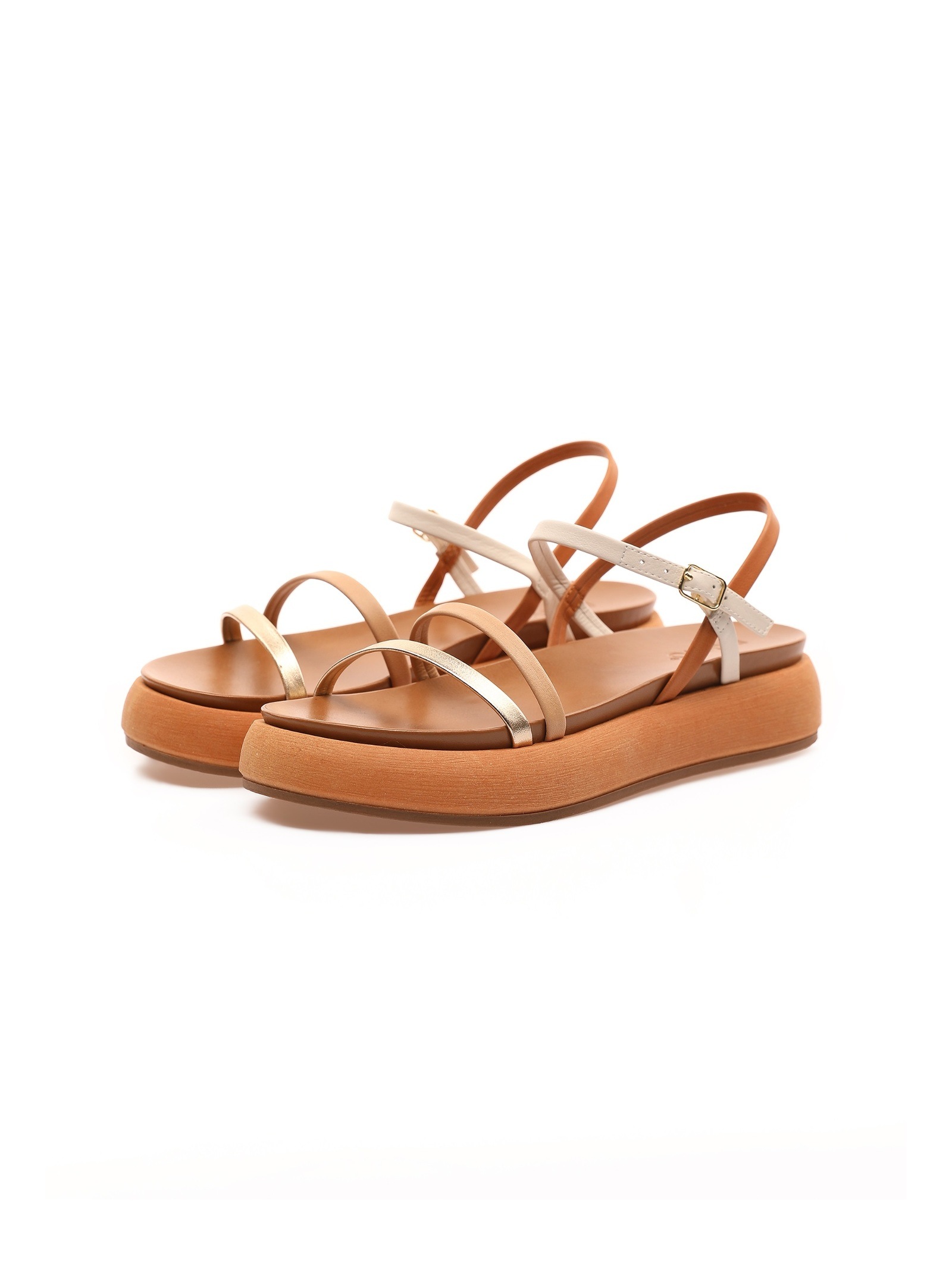 INUOVO Plateausandaletten »INUOVO Sandalen Leder«