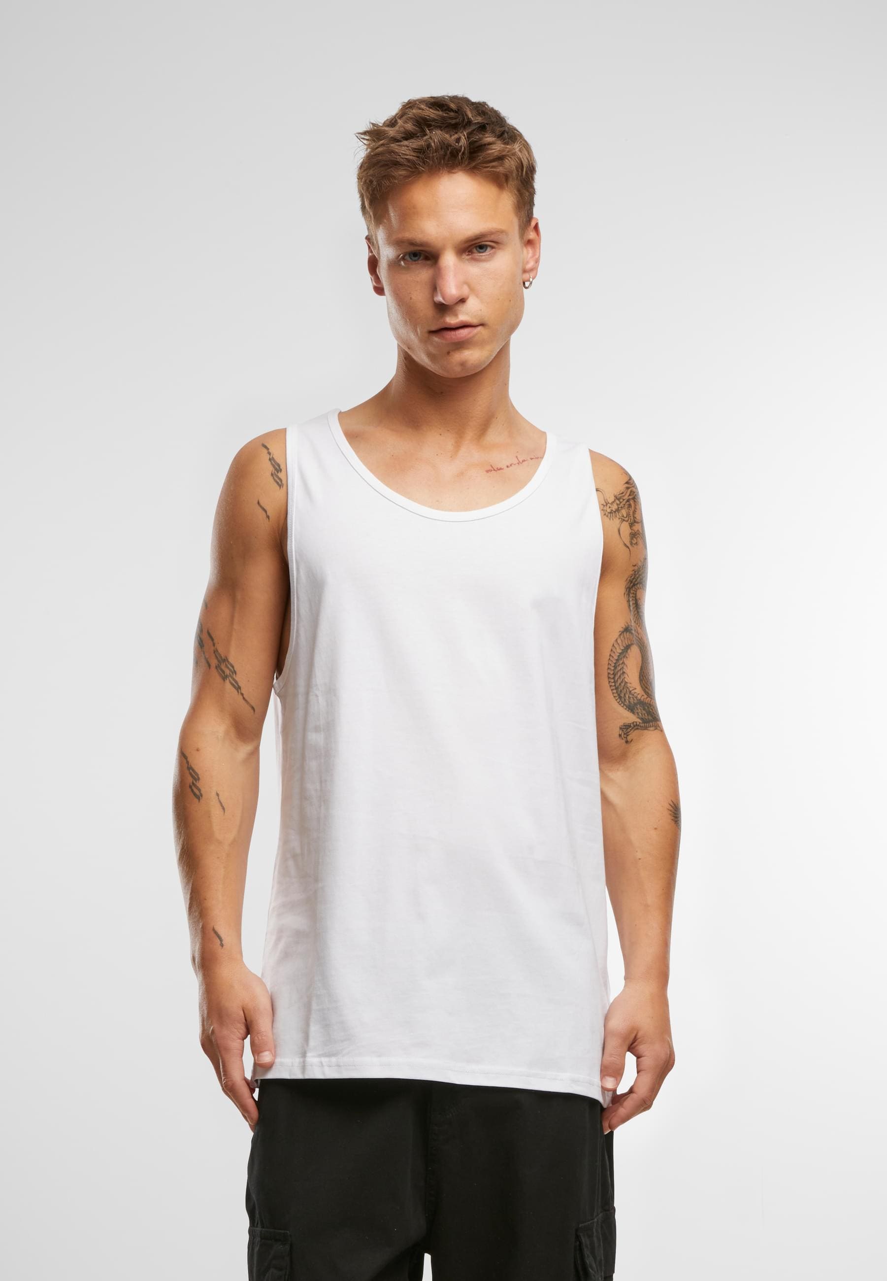 URBAN CLASSICS Shirttop »Urban Classics Herren Jersey Big Tank«, 1 Stk.
