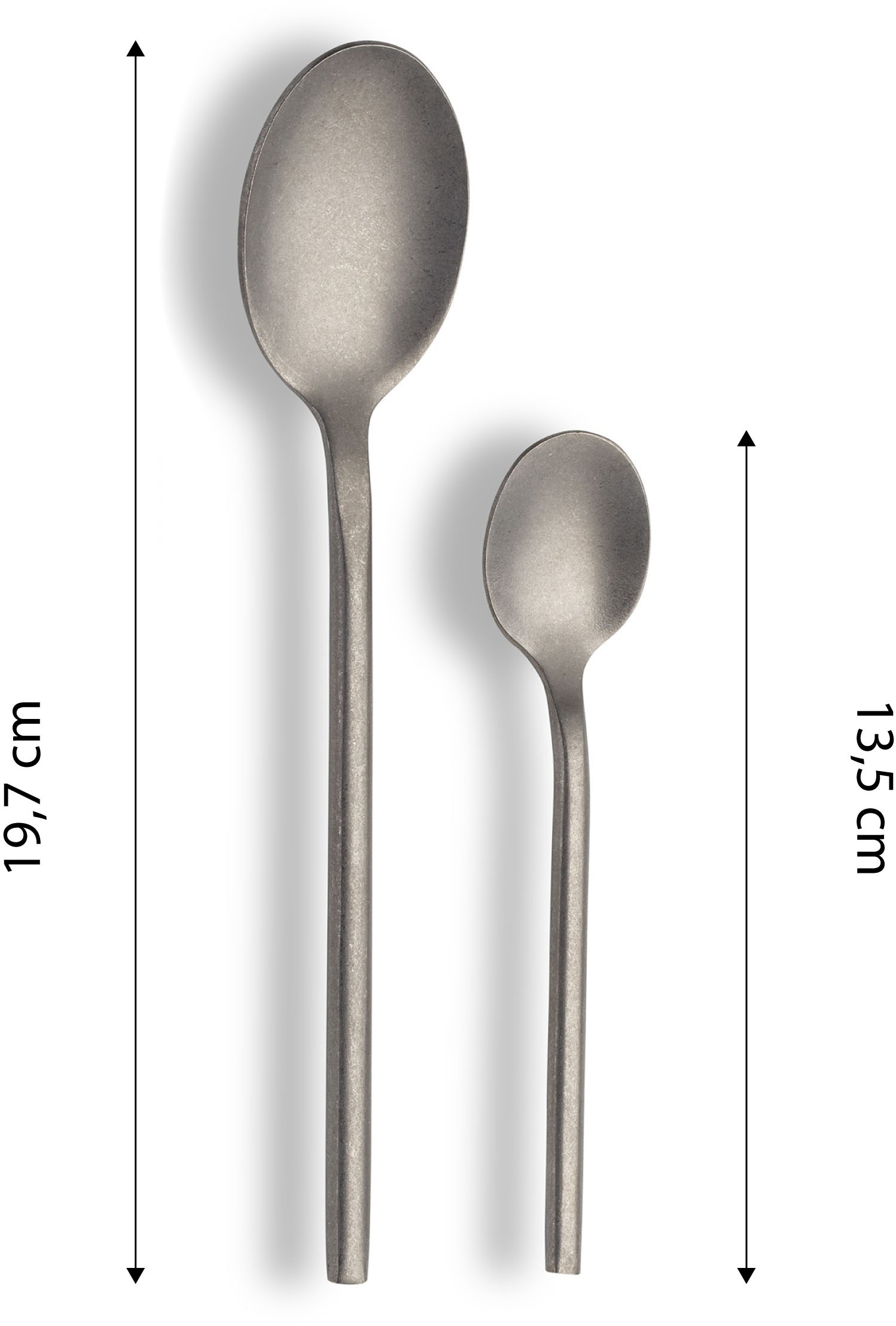 ECHTWERK Besteck-Set »Tafelbesteck „Vintage“ 16tlg - stonewashed«, (Set, 16 tlg.), hochwertig, Vintage-Look