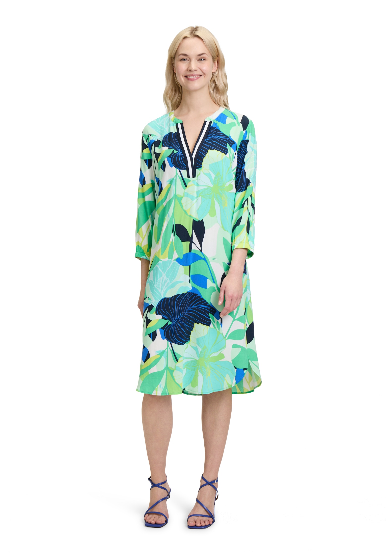 Betty Barclay Druckkleid »Betty Barclay Casual-Kleid mit Stehkragen«, Druck