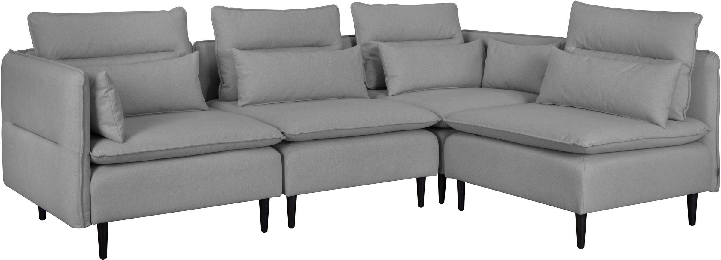 andas Ecksofa »ALVIK L-Form«, zusammengesetzt aus Modulen, erweiterbar mit Modulen der Serie