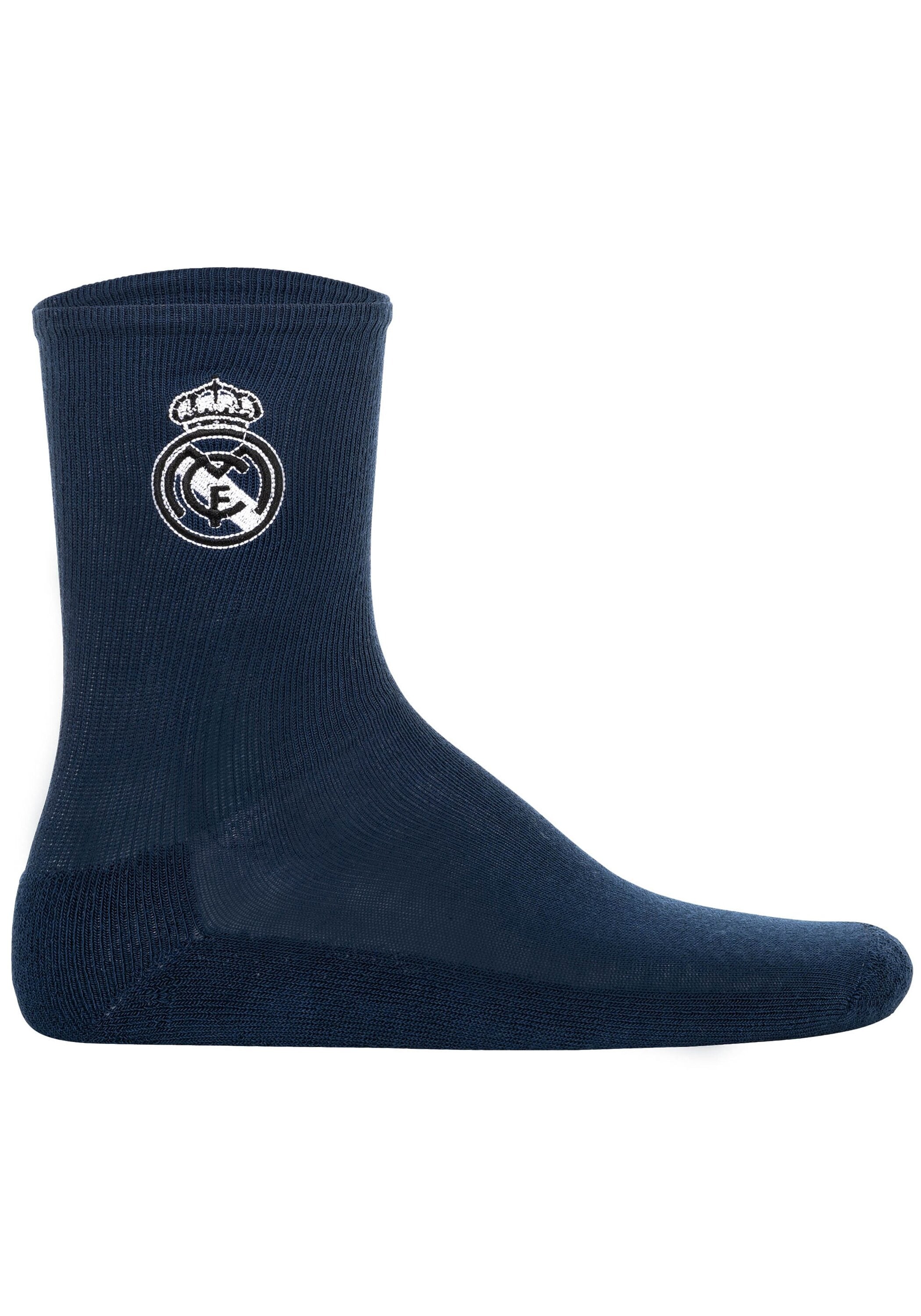 Real Madrid Kurzsocken »Socken RM Kids Crew Socks 5-Pack Embroidery 5er Pack« 5 Paar tlg.